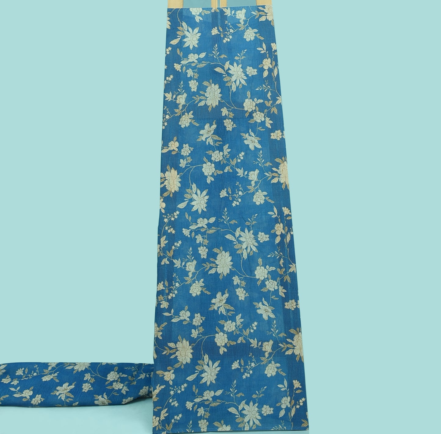 Floral Linen Print Fabric