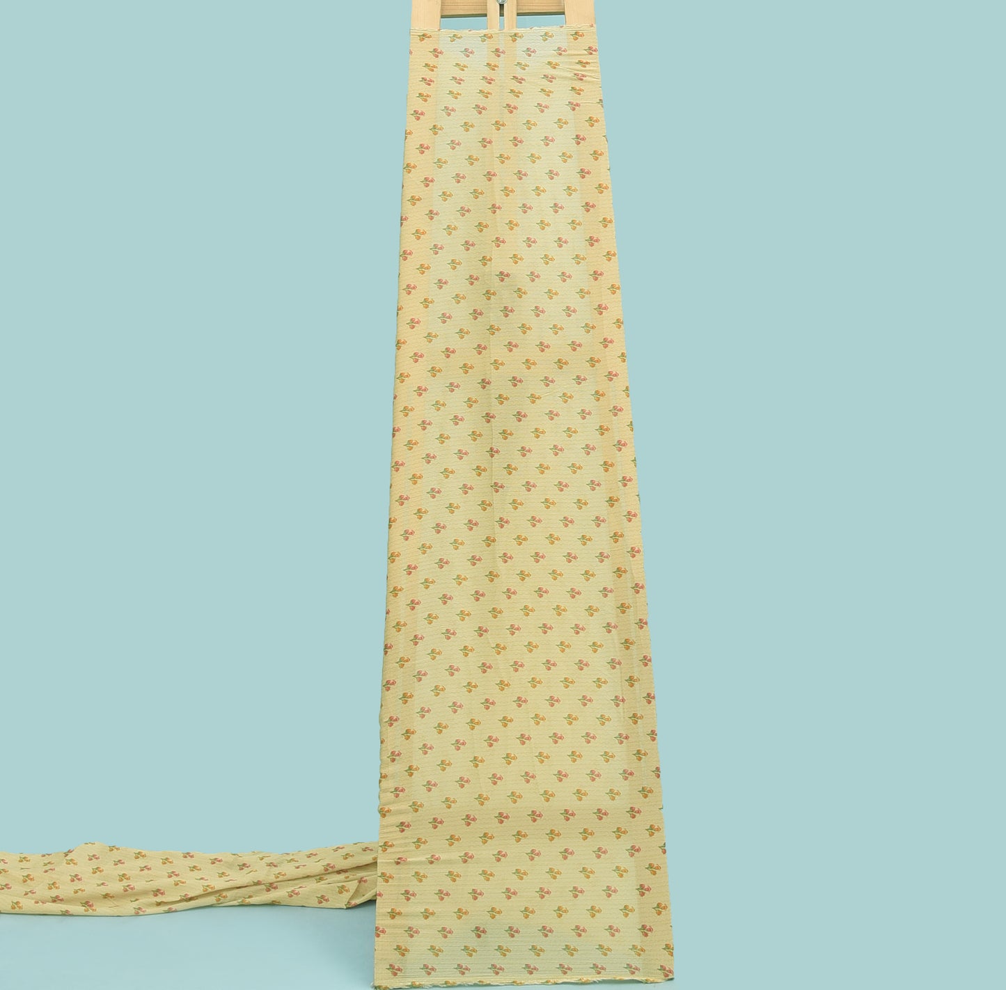 Floral Hydra Chinon Print Fabric