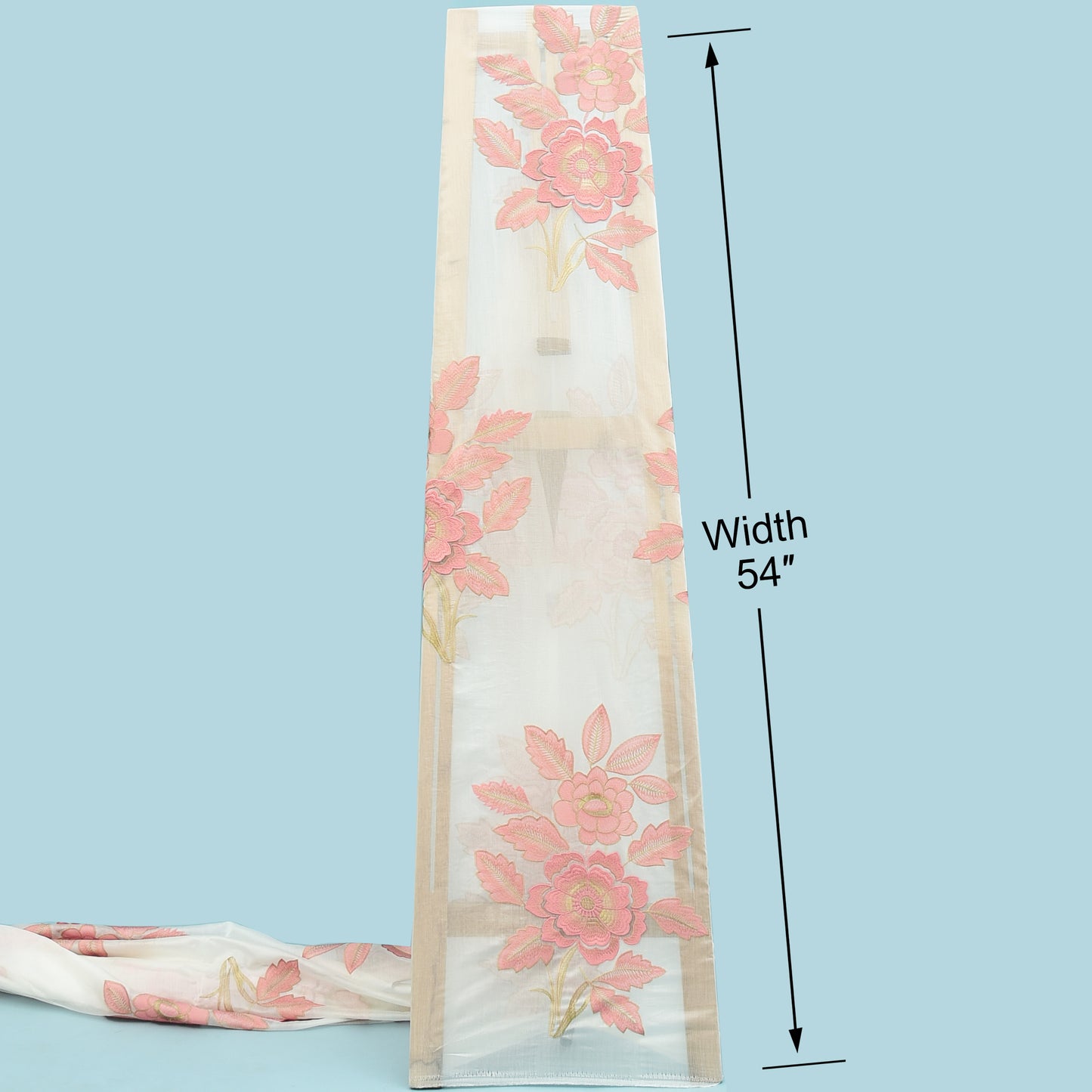 Chanderi Embroidery Fabric