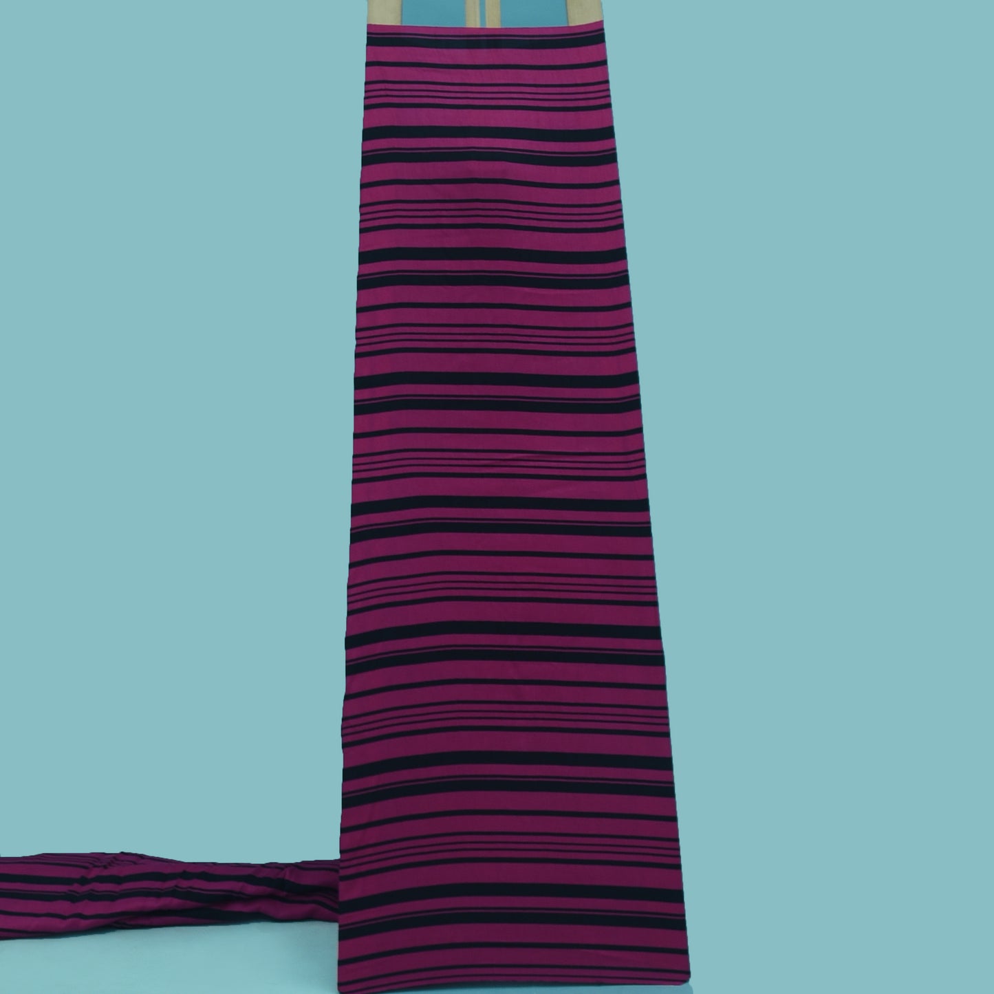 Multicolor Slub Chanderi Print Fabric