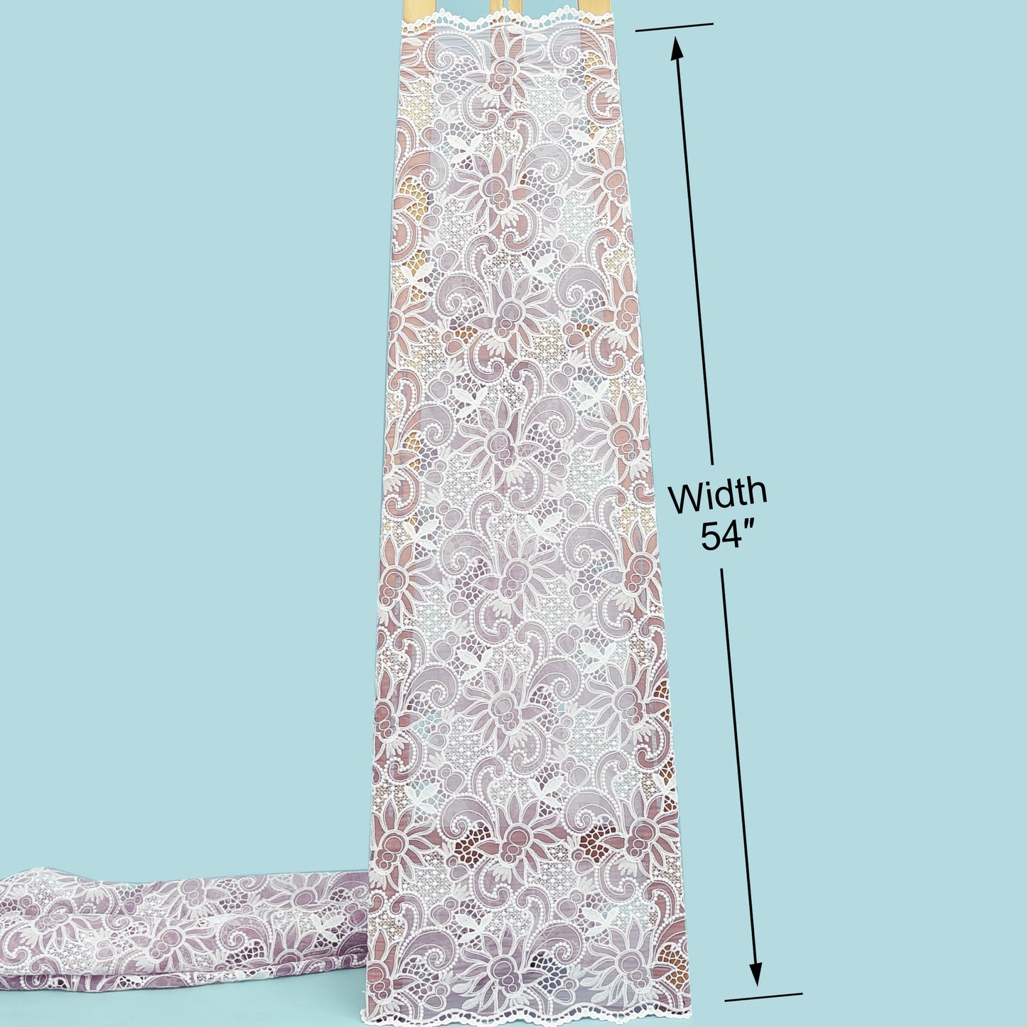 Organza Embroidery Fabric