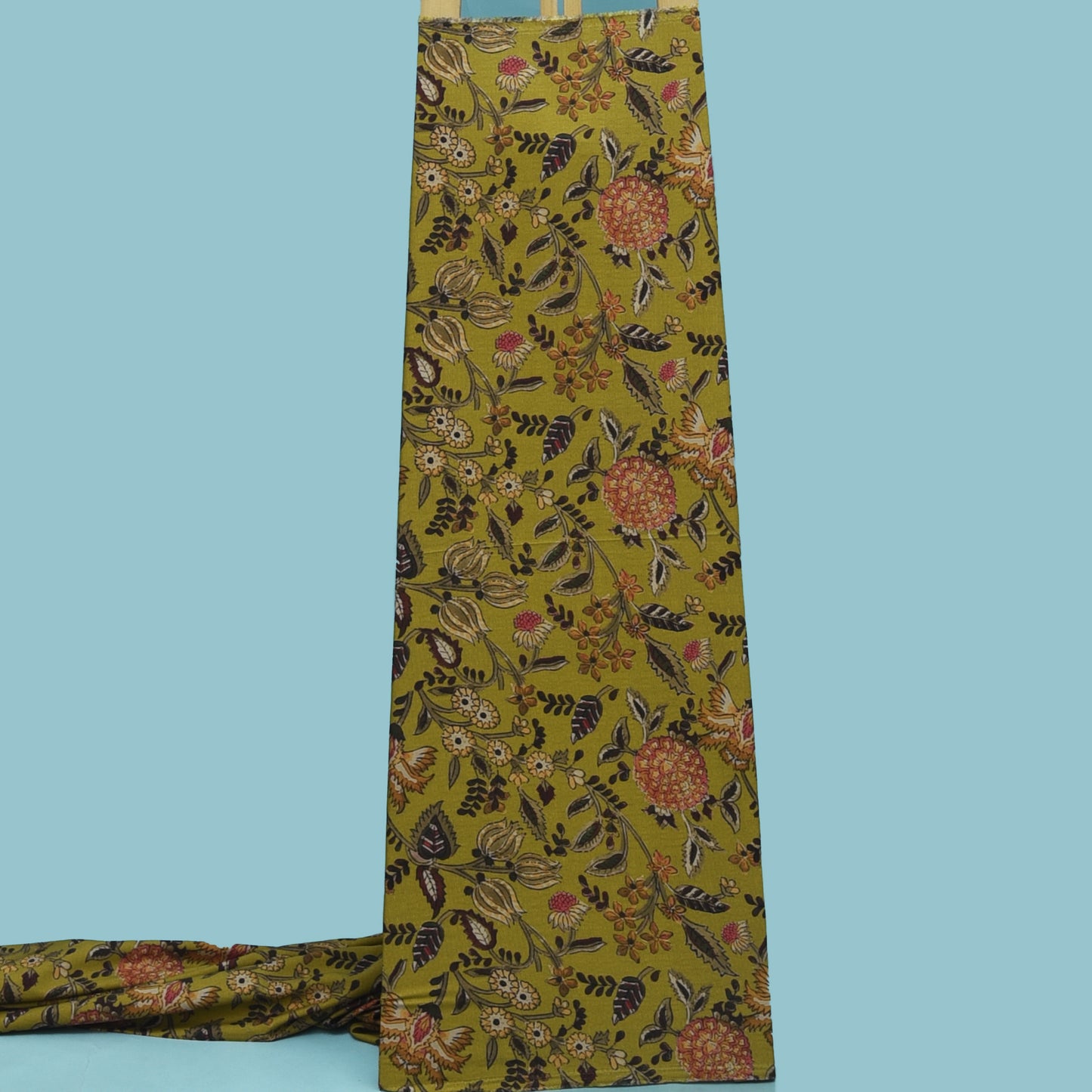 Multicolor Pashmina Print Fabric