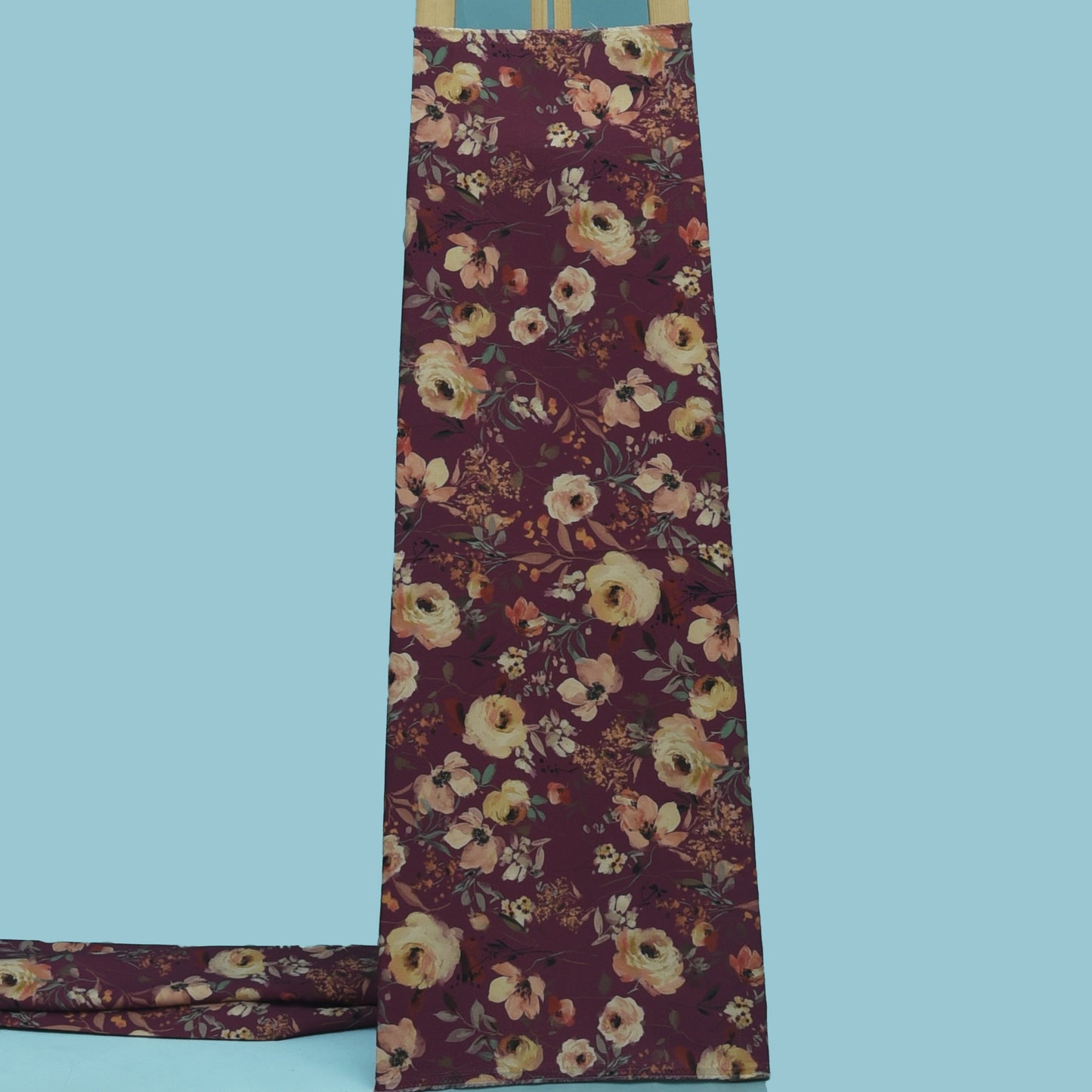 Multicolor Pashmina Print Fabric