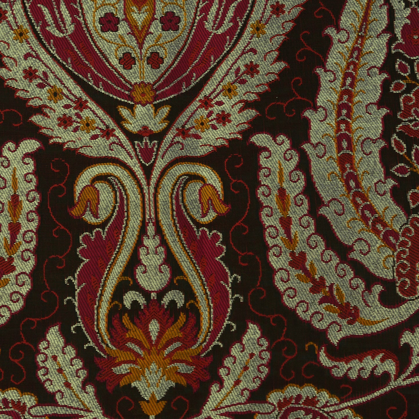 Multicolor Kimkhab Brocade Fabric