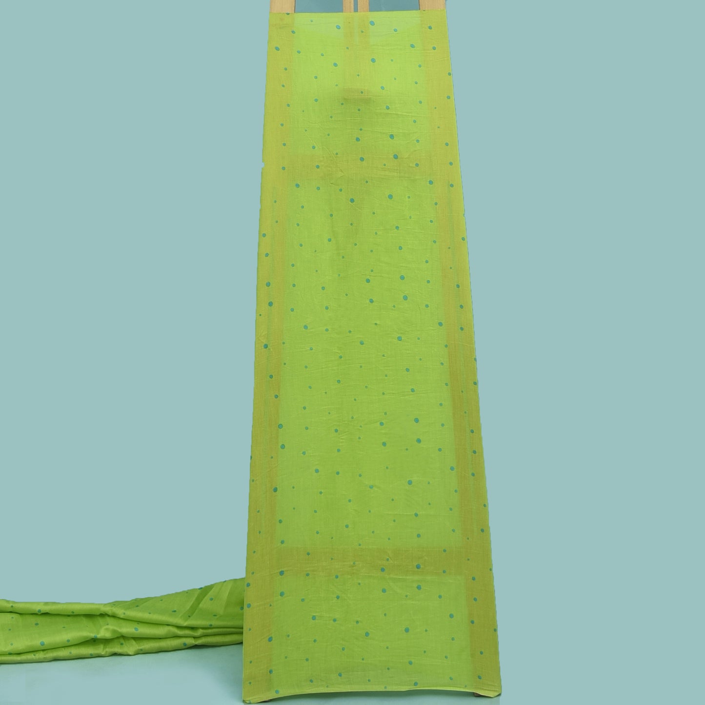 Multicolor Chanderi Print Fabric