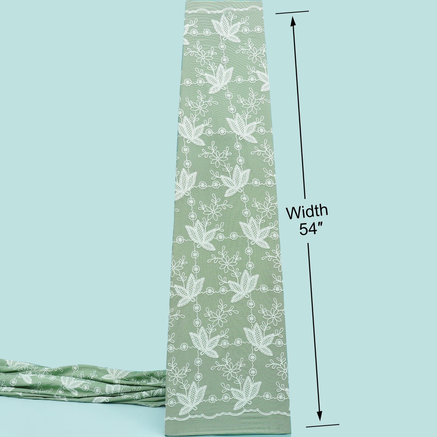 Crepe Embroidery Fabric