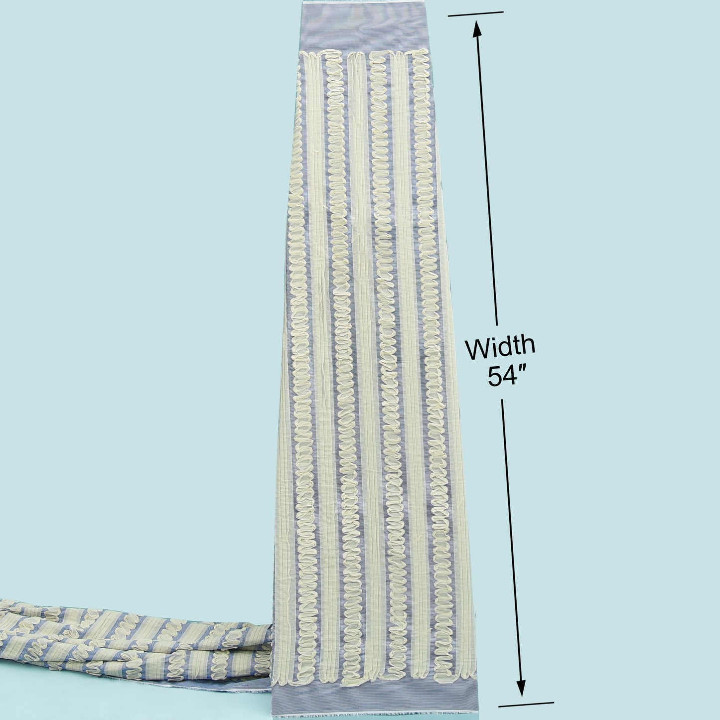 Cotton Stripe Embroidery Fabric