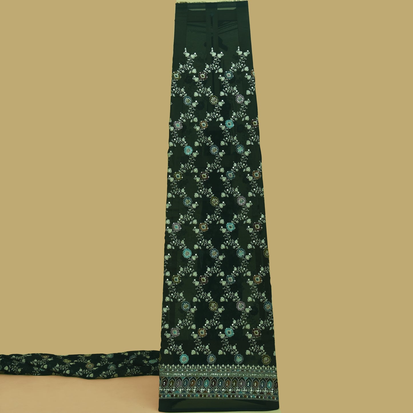 Georgette Embroidery Fabric