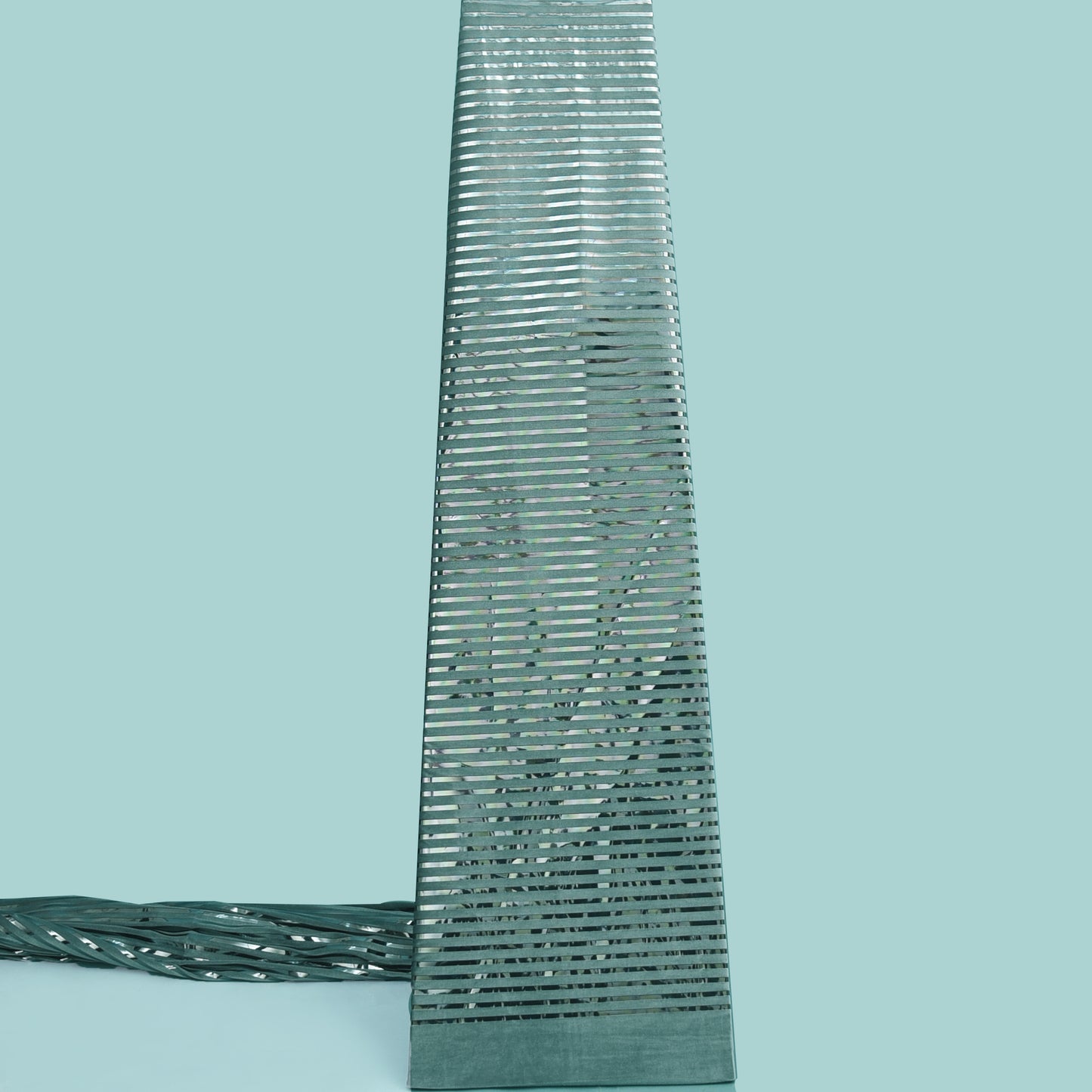 Velvet Foil Stripe Fabric