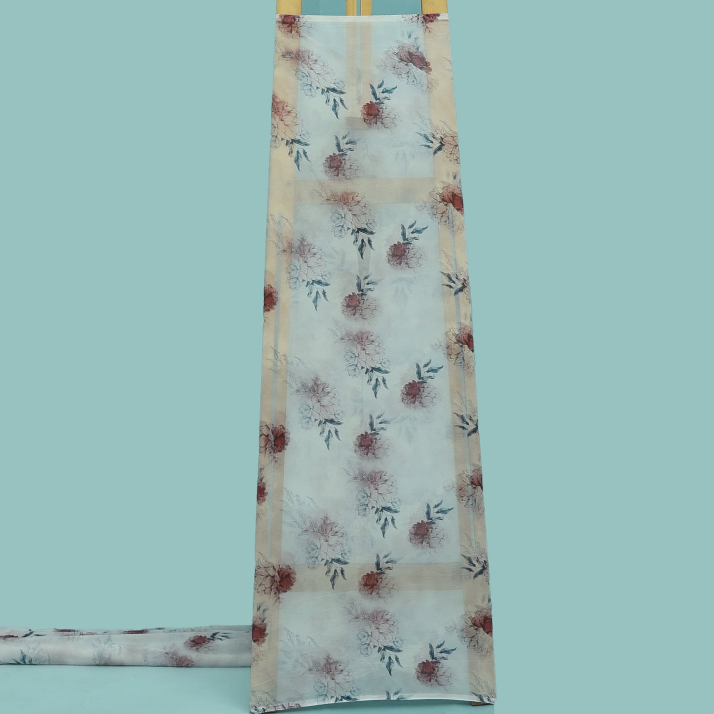 Multicolor Georgette Print Fabric