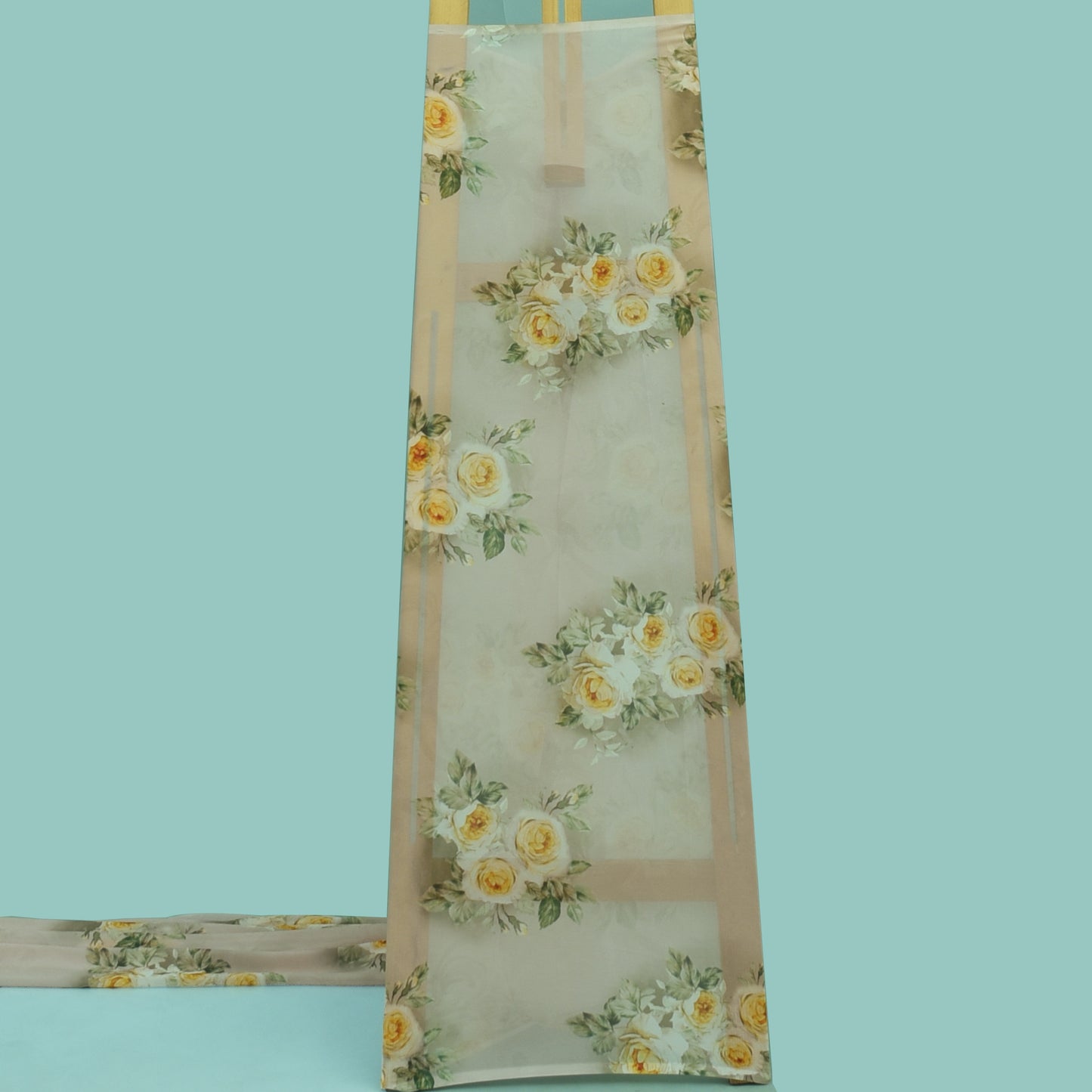 Multicolor Georgette Print Fabric