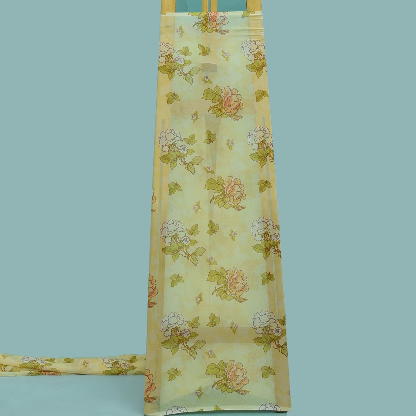 Multicolor Georgette Print Fabric