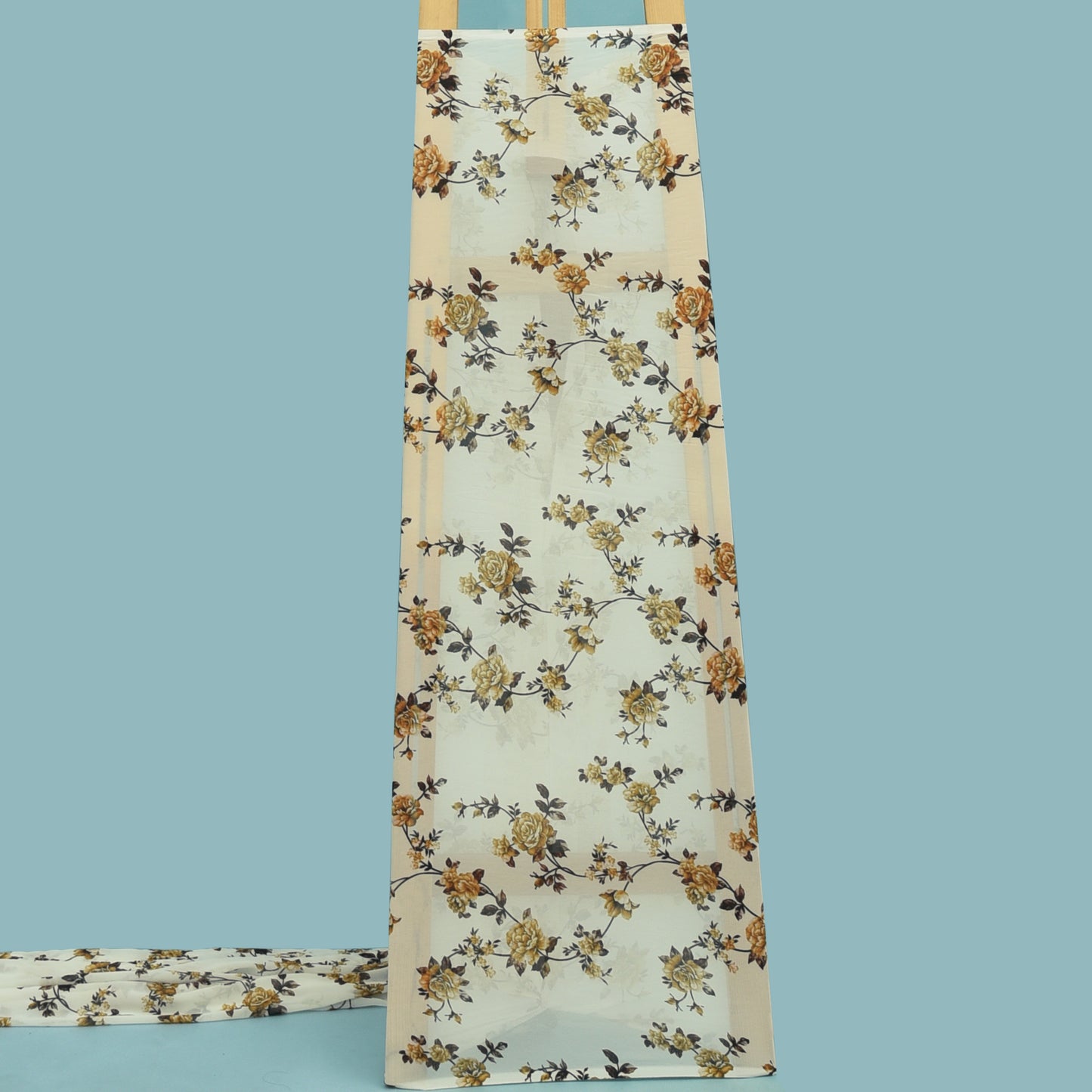 Multicolor Georgette Print Fabric