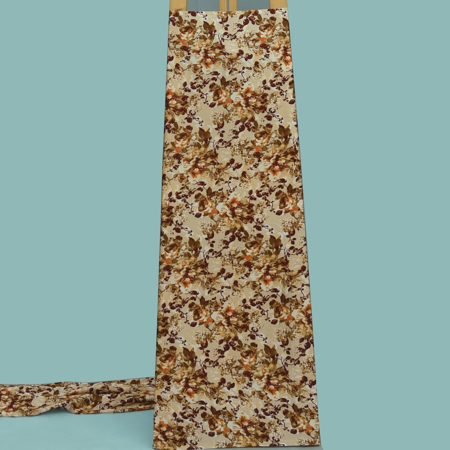 Multicolor Zara Satin Print Fabric