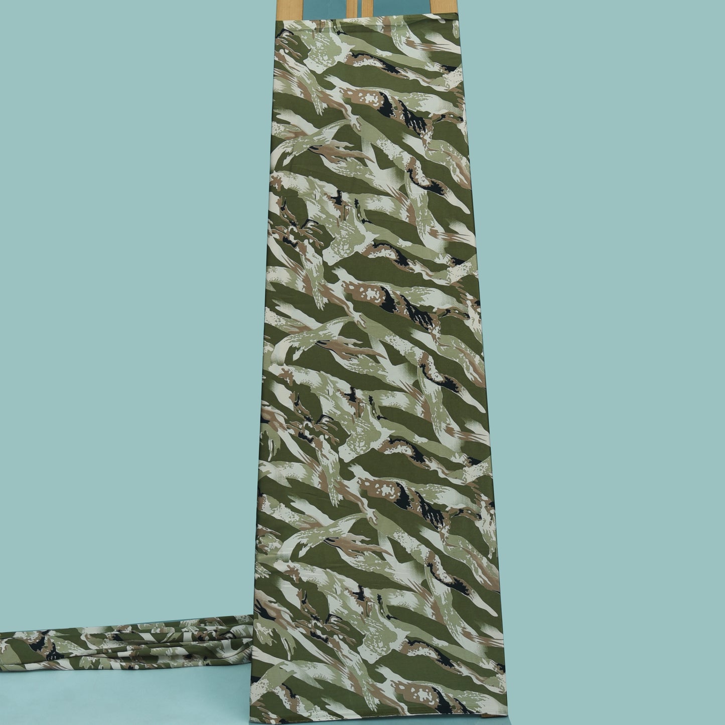 Multicolor Zara Satin Print Fabric