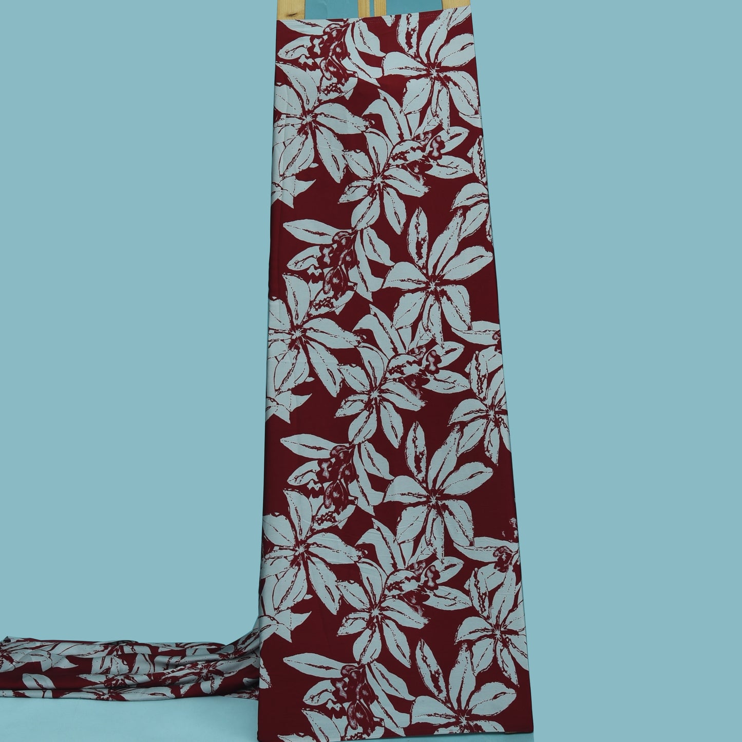 Multicolor Zara Satin Print Fabric