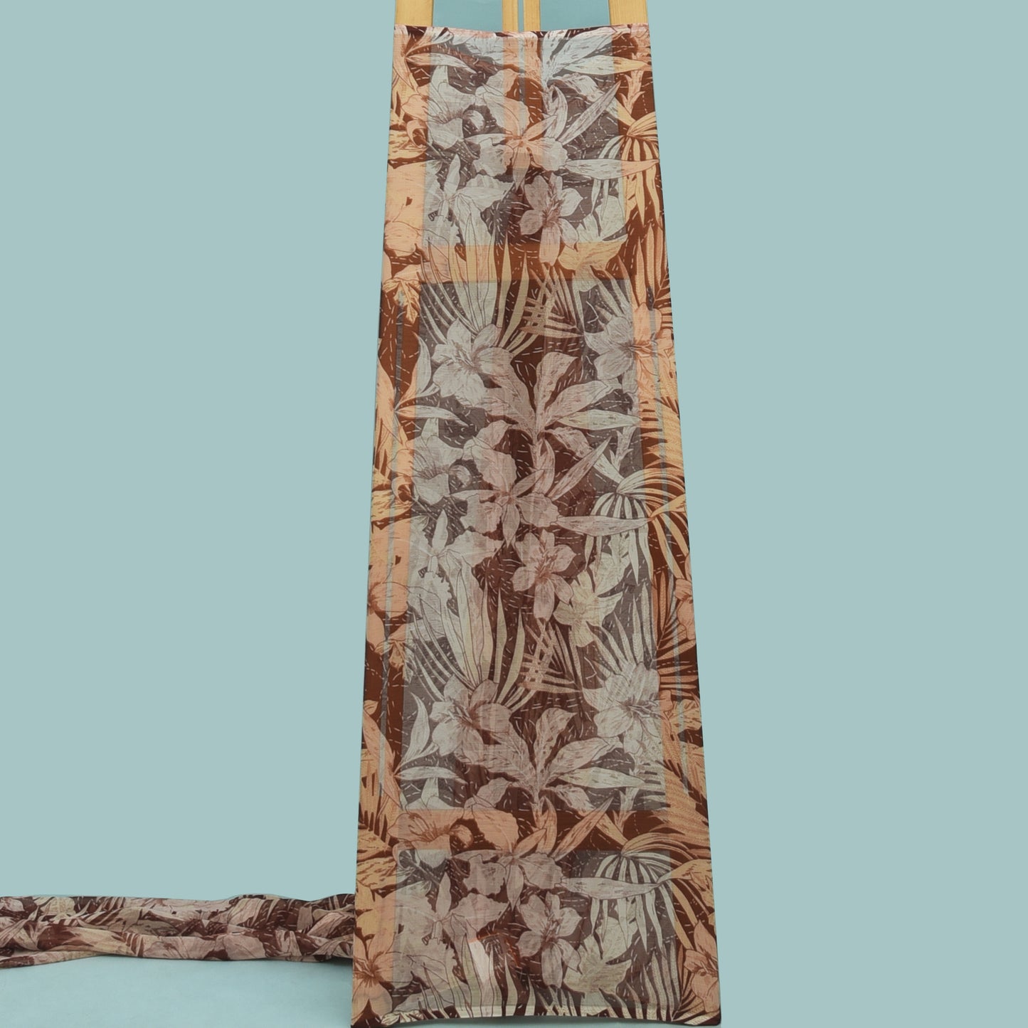 Multicolor Chiffon Print Fabric