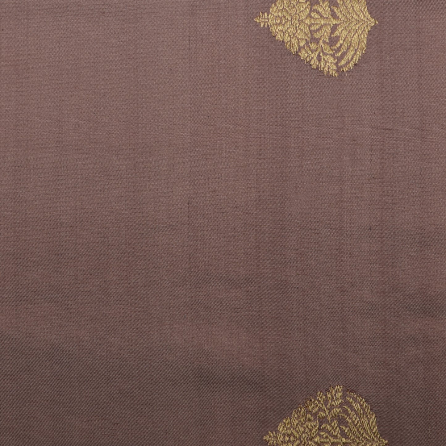Brown Color Brocade Fabric