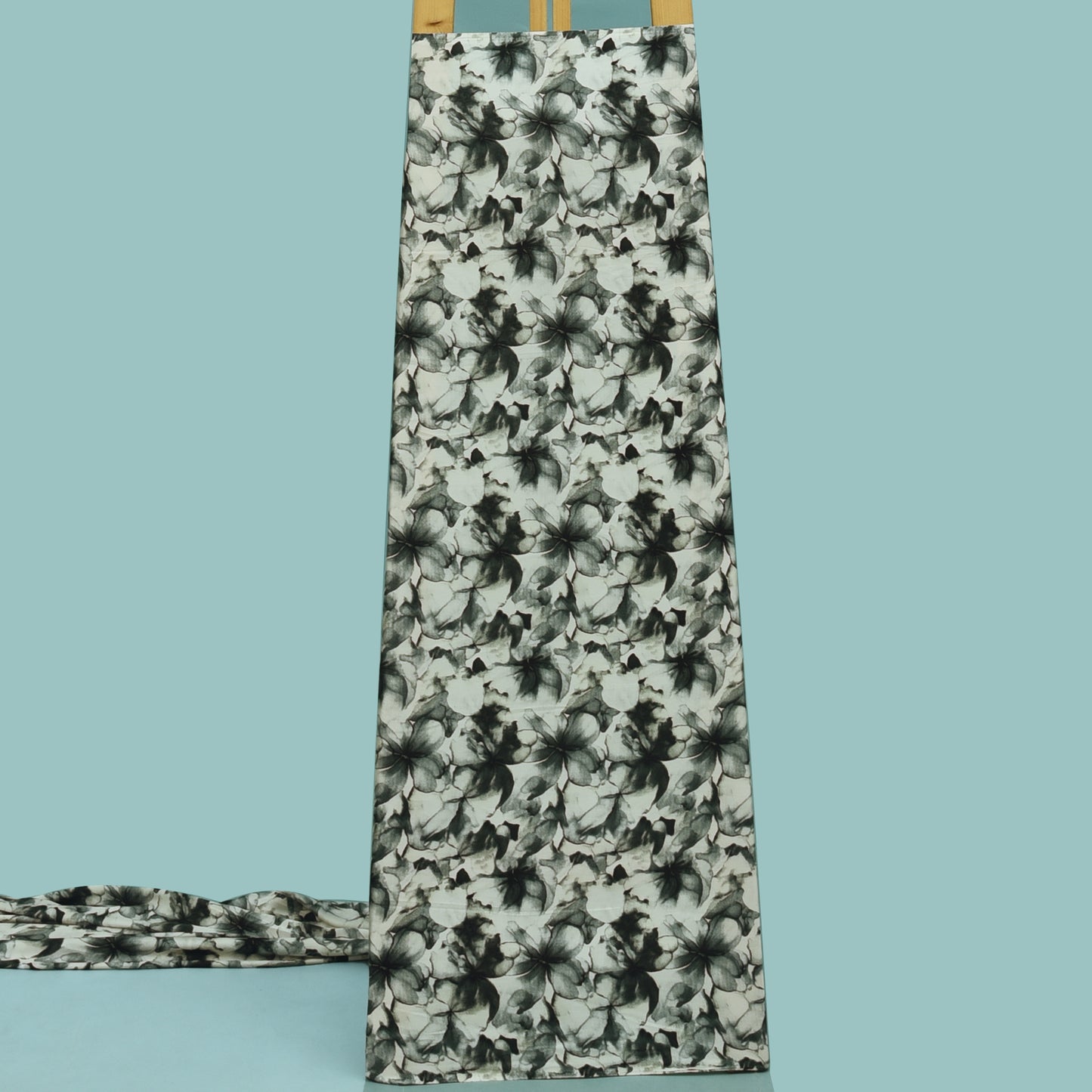 Multicolor Zara Satin Print Fabric