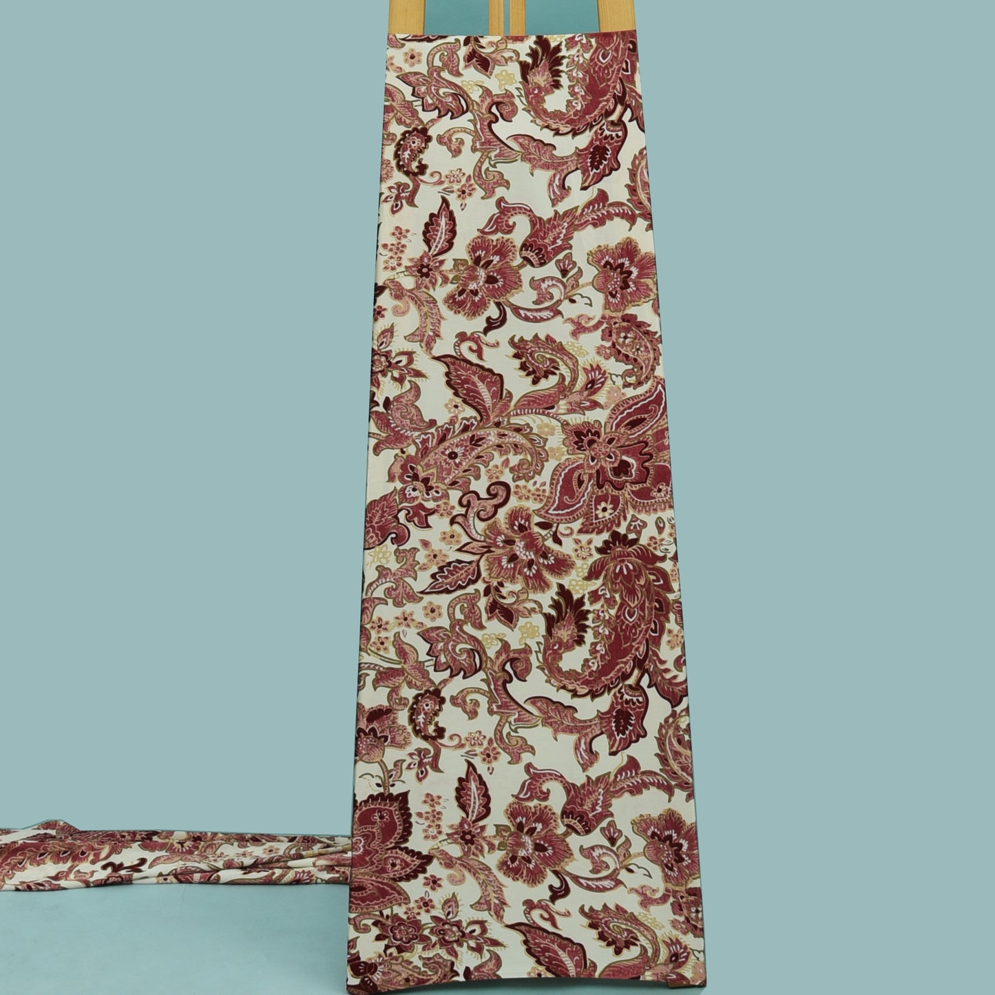 Multicolor Zara Satin Print Fabric