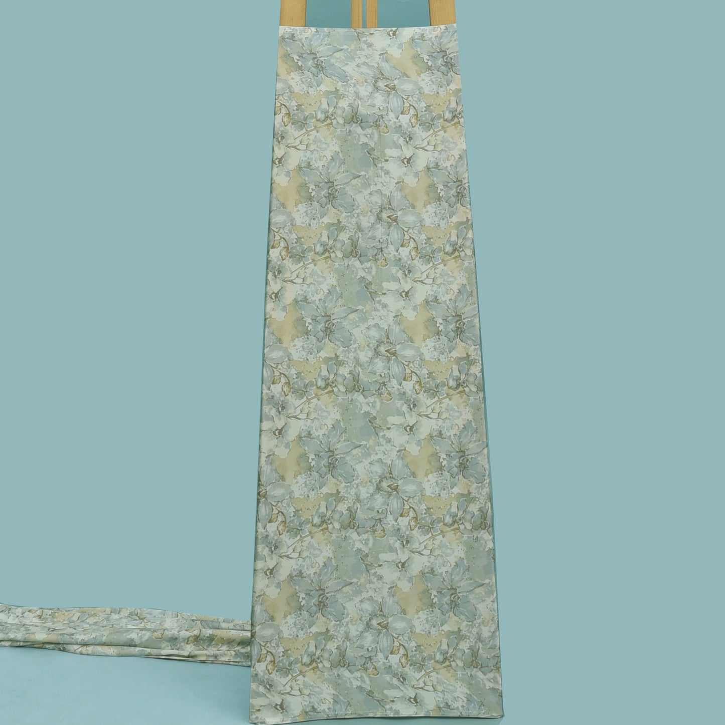 Multicolor Zara Satin Print Fabric