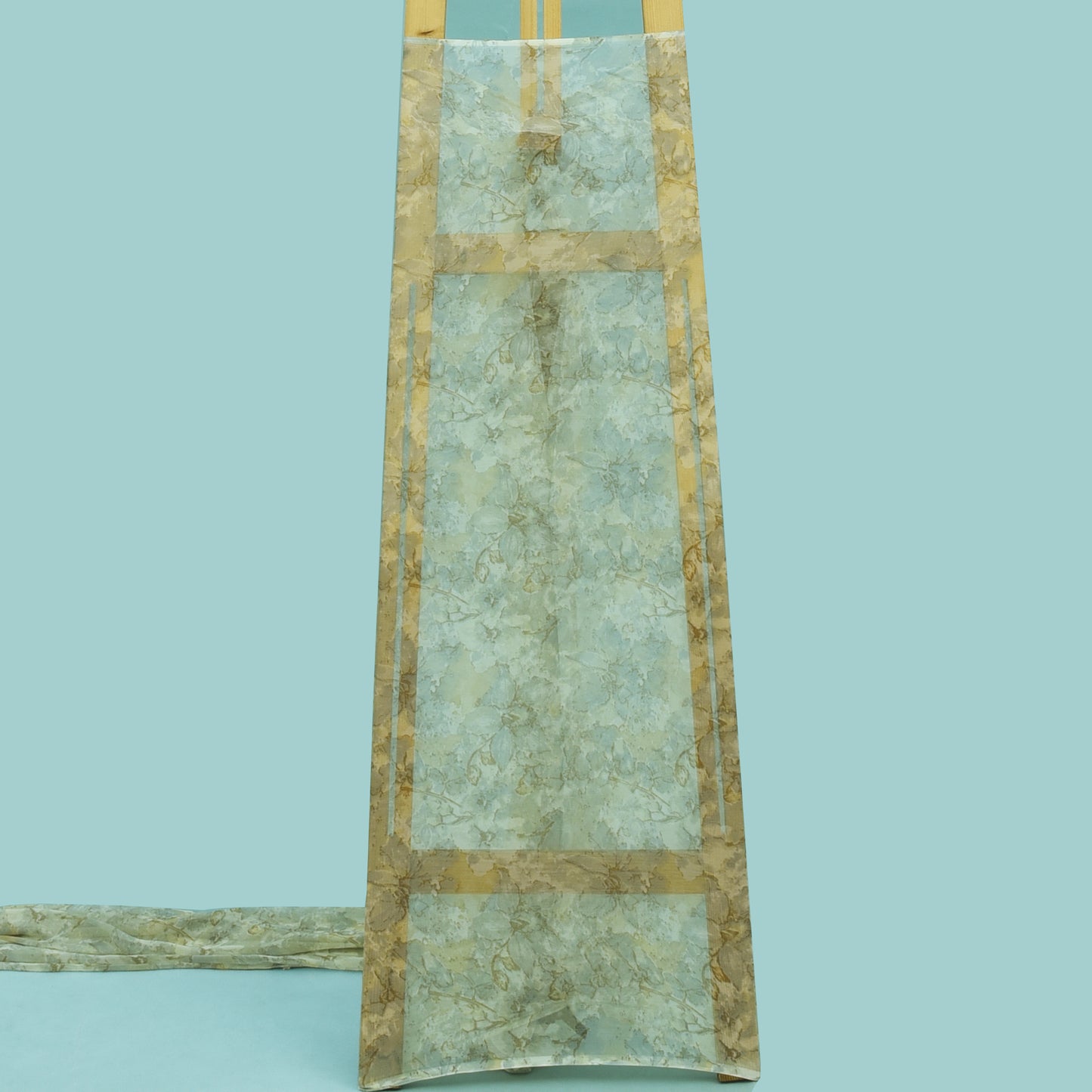 Multicolor Chiffon Print Fabric