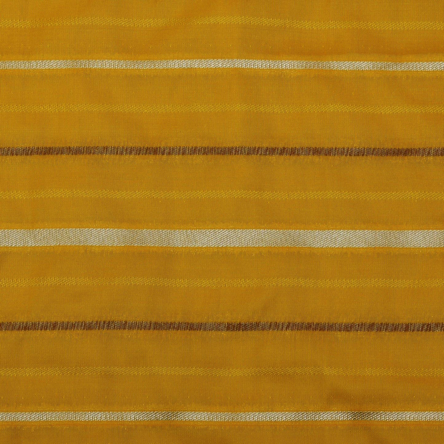 Yellow Color Chinia Brocade Fabric