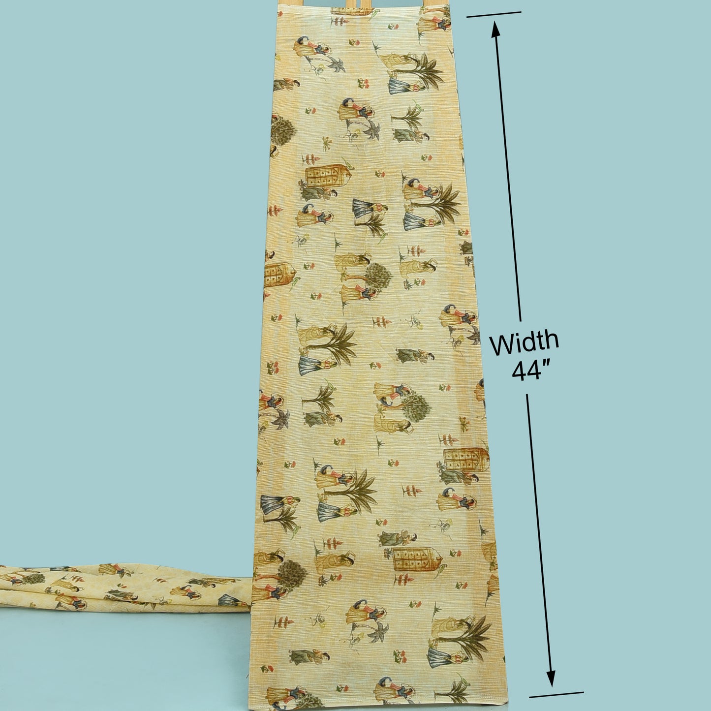 Multicolor Chinon Crush Hydra Print Fabric