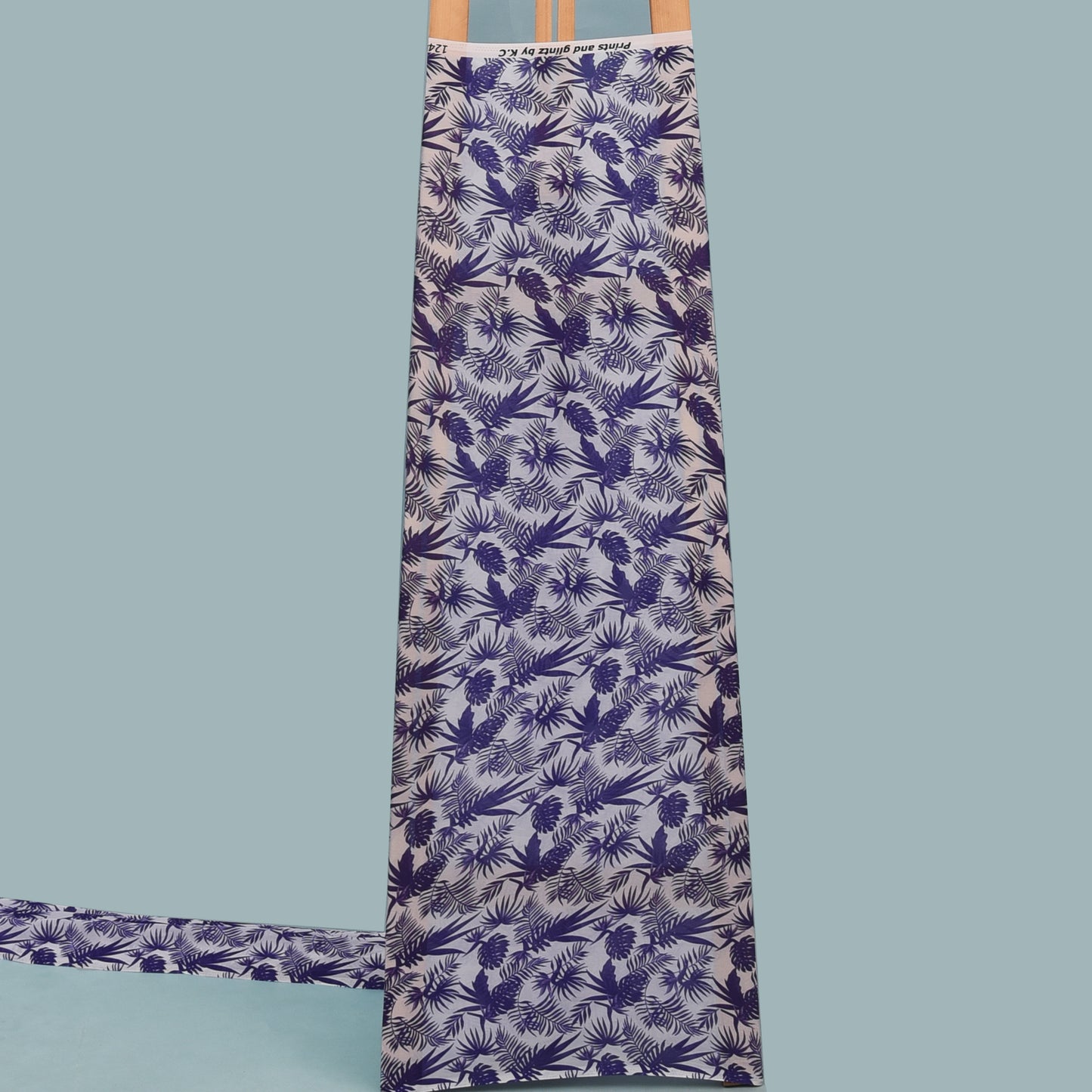 Multicolor Satin Print Fabric