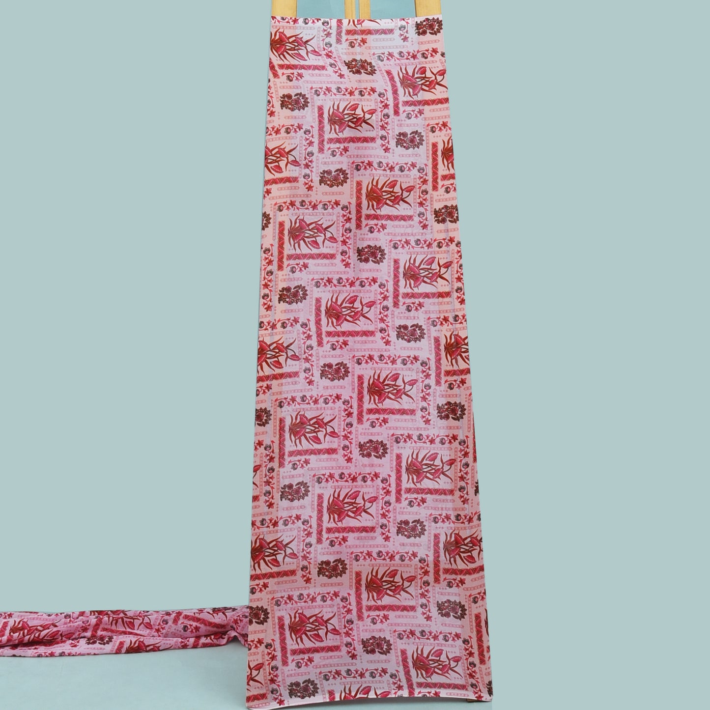 Multicolor Georgette Print Fabric