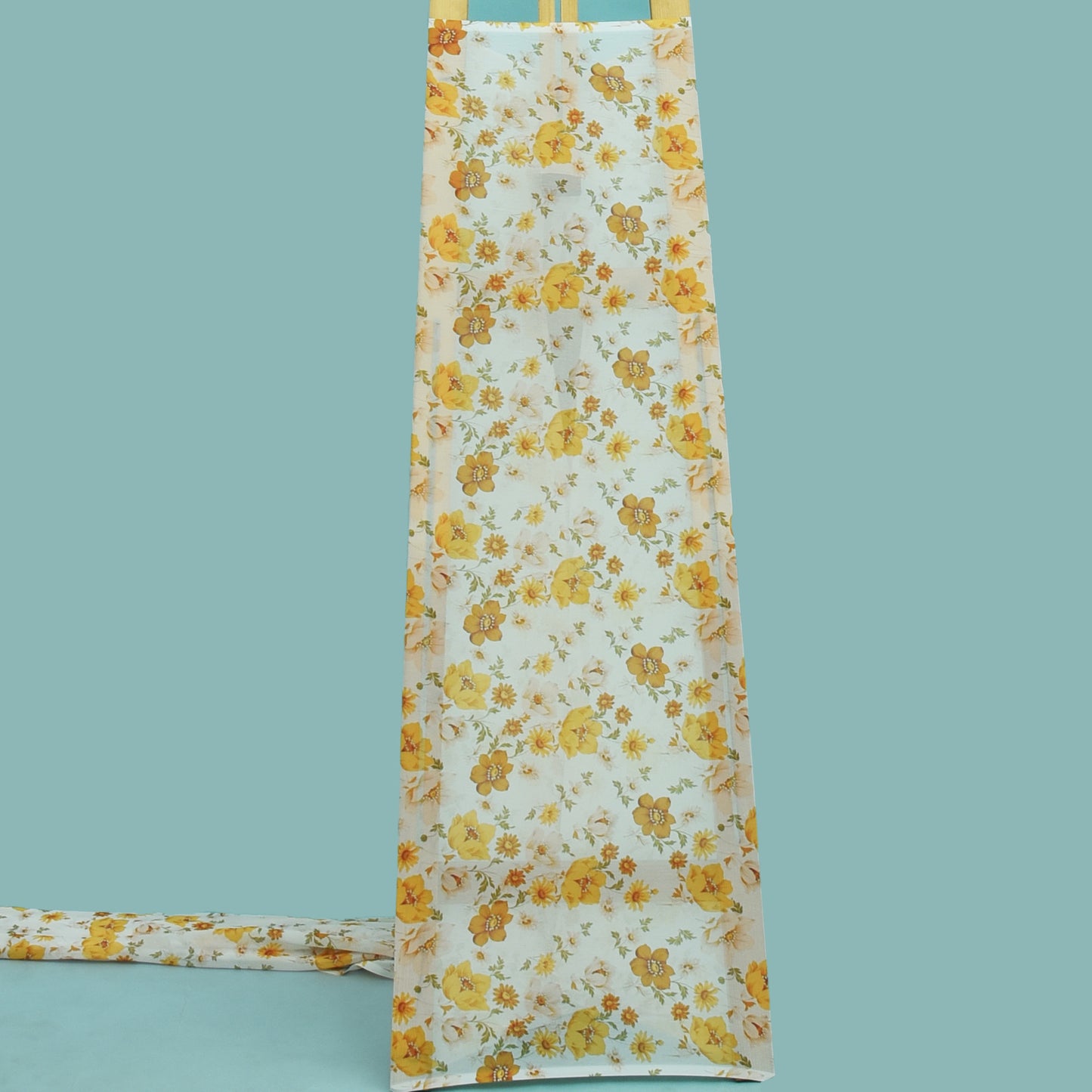 Multicolor Georgette Print Fabric