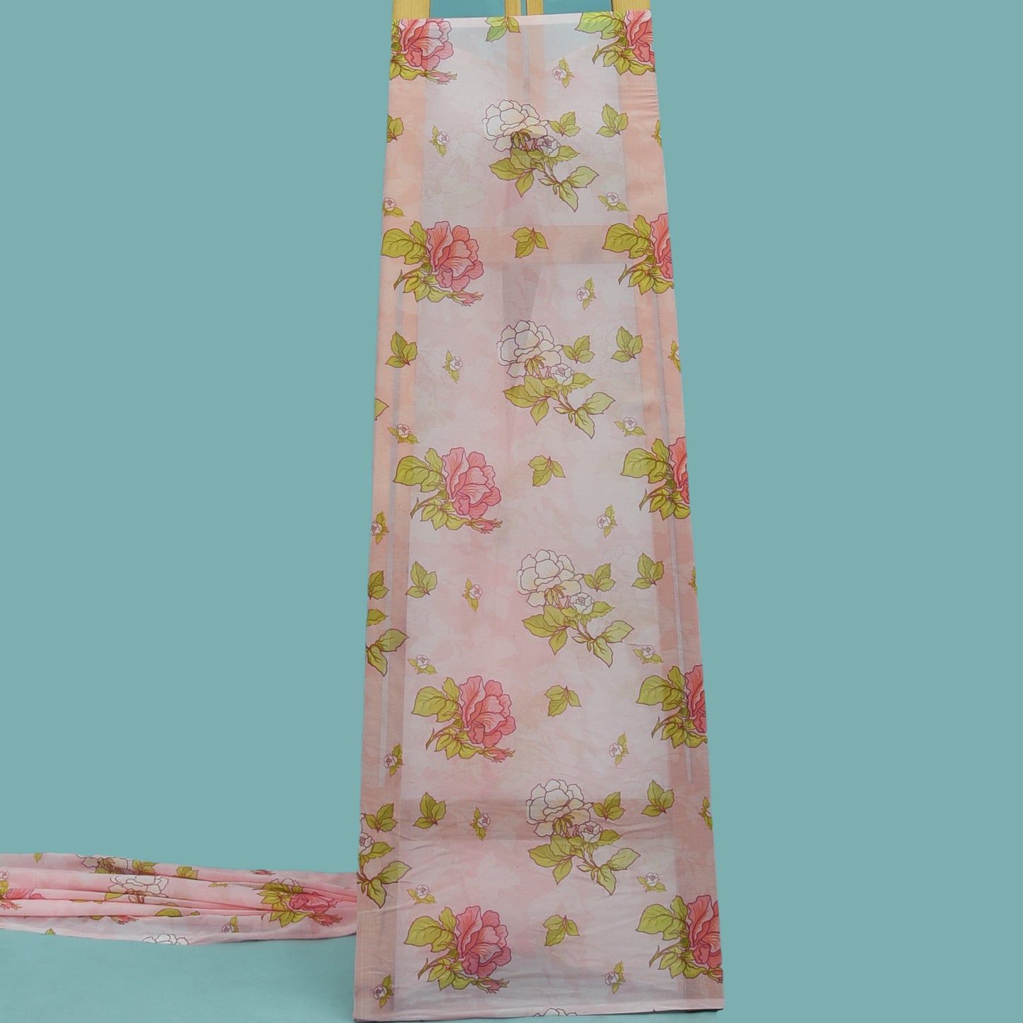 Multicolor Georgette Print Fabric