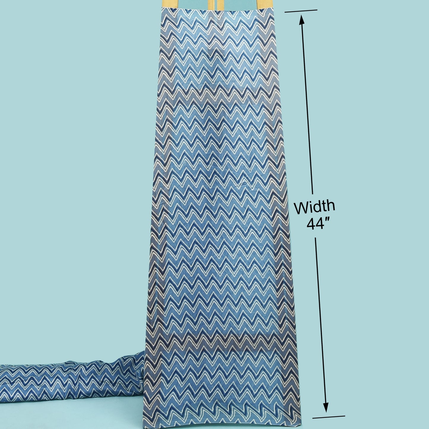 Floral Chanderi Print Fabric