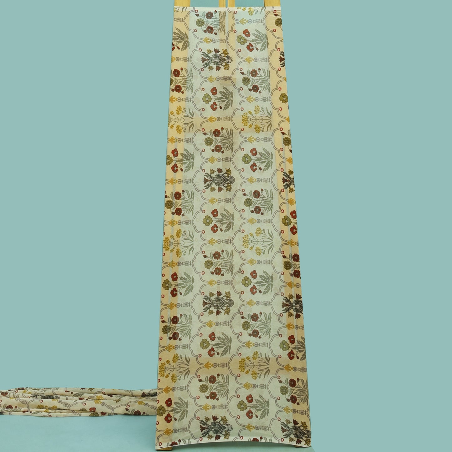 Multicolor Georgette Print Fabric