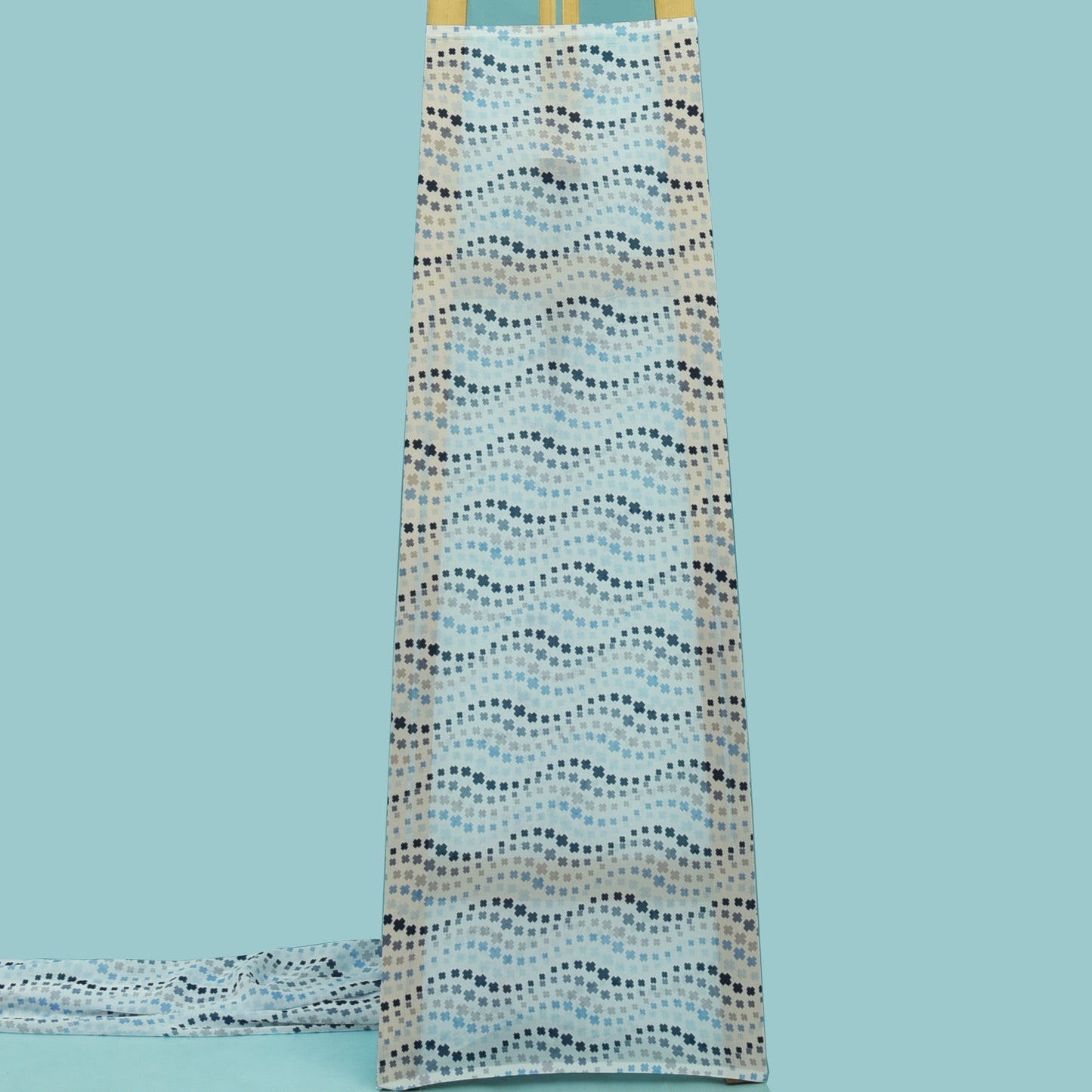 Multicolor Georgette Print Fabric