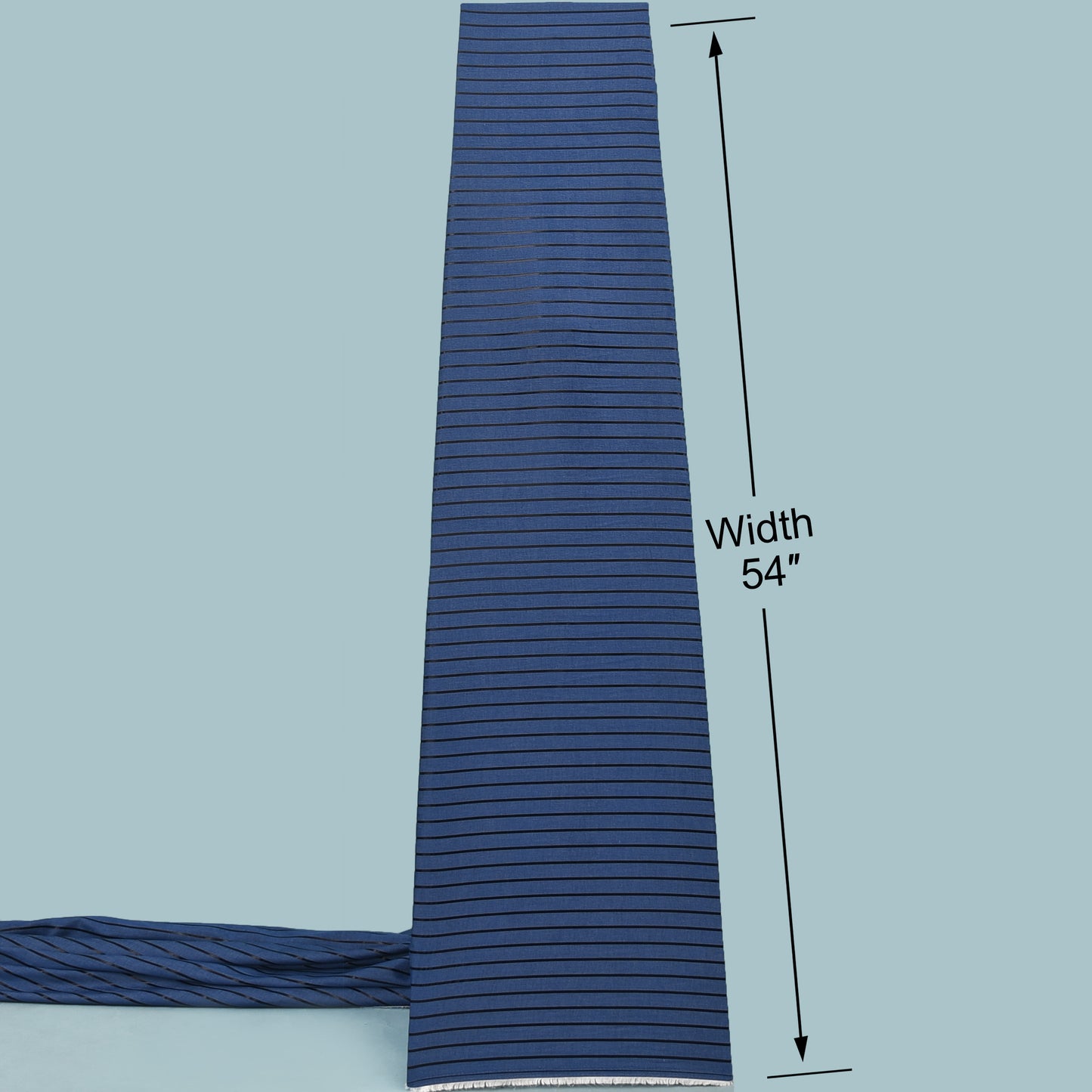 Colored Denim Foil Fabric