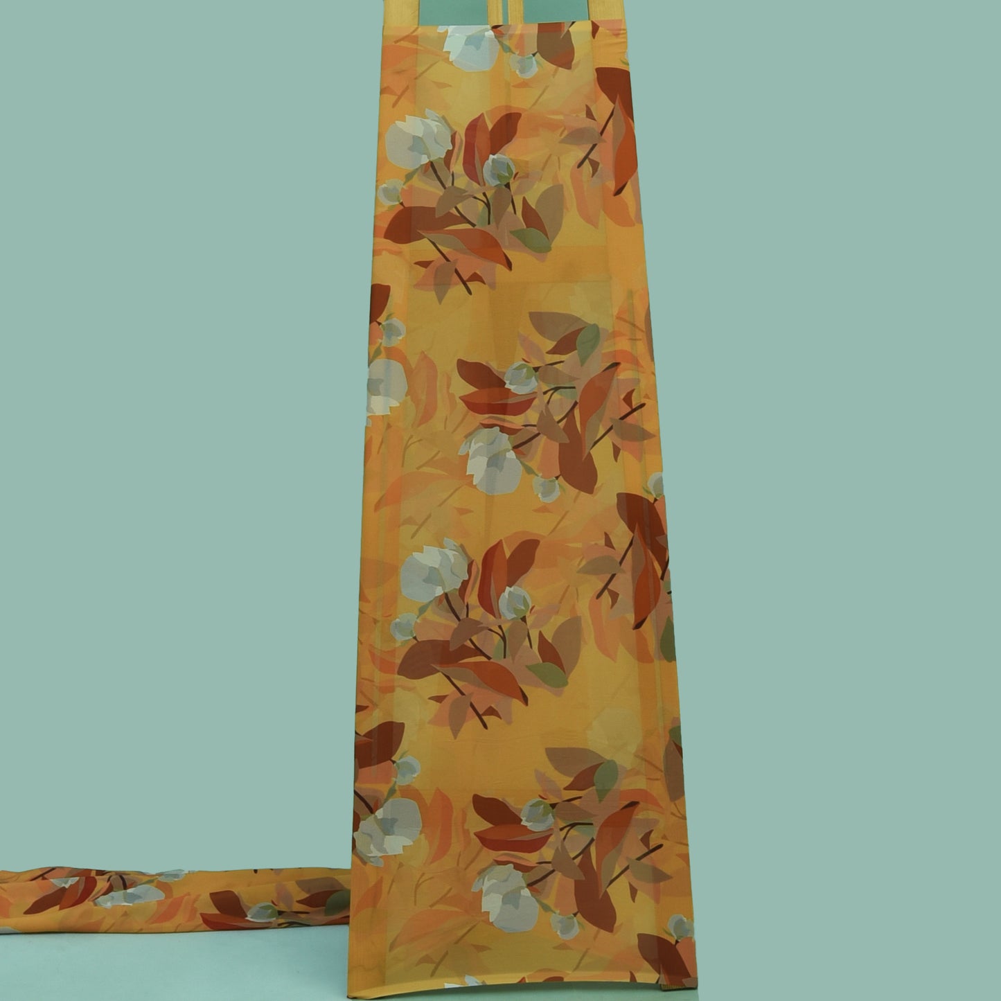 Multicolor Georgette Print Fabric