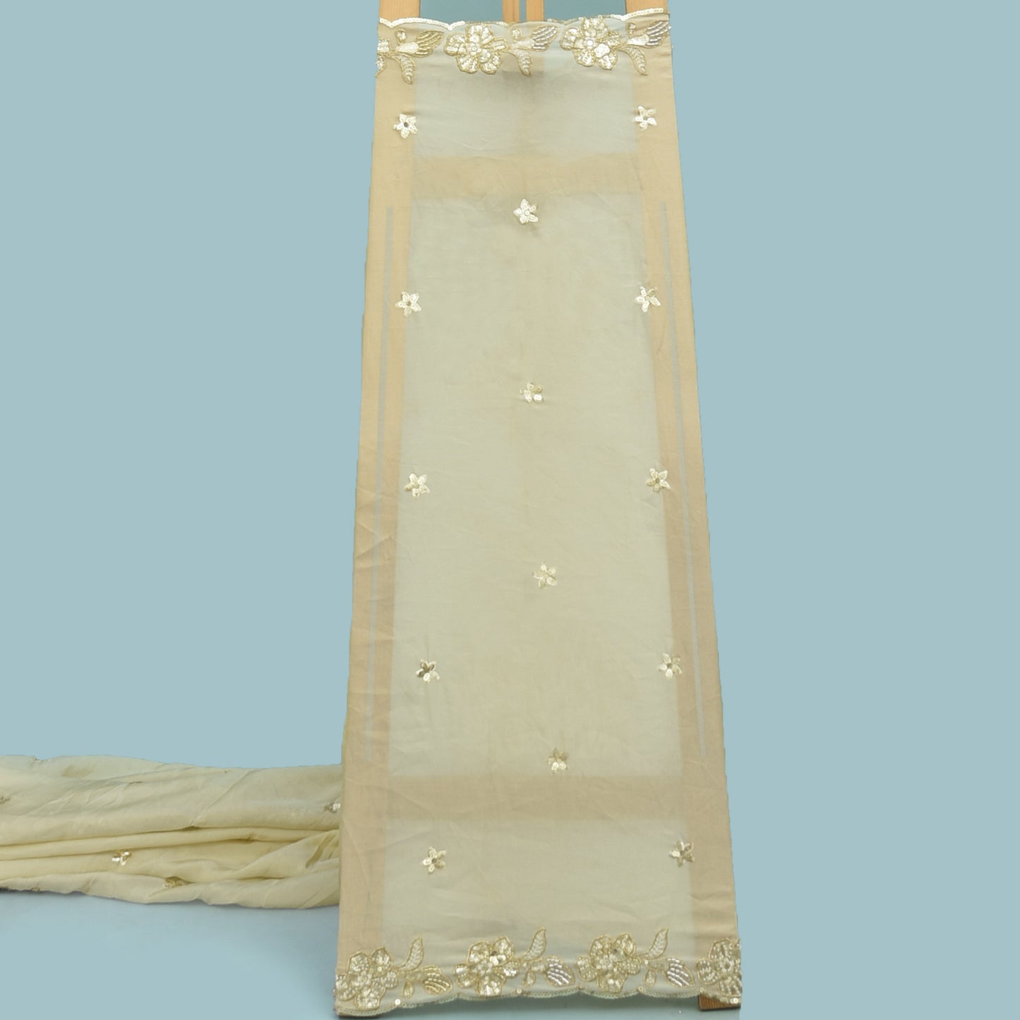 Dyeable Tissue Embroidery Fabric