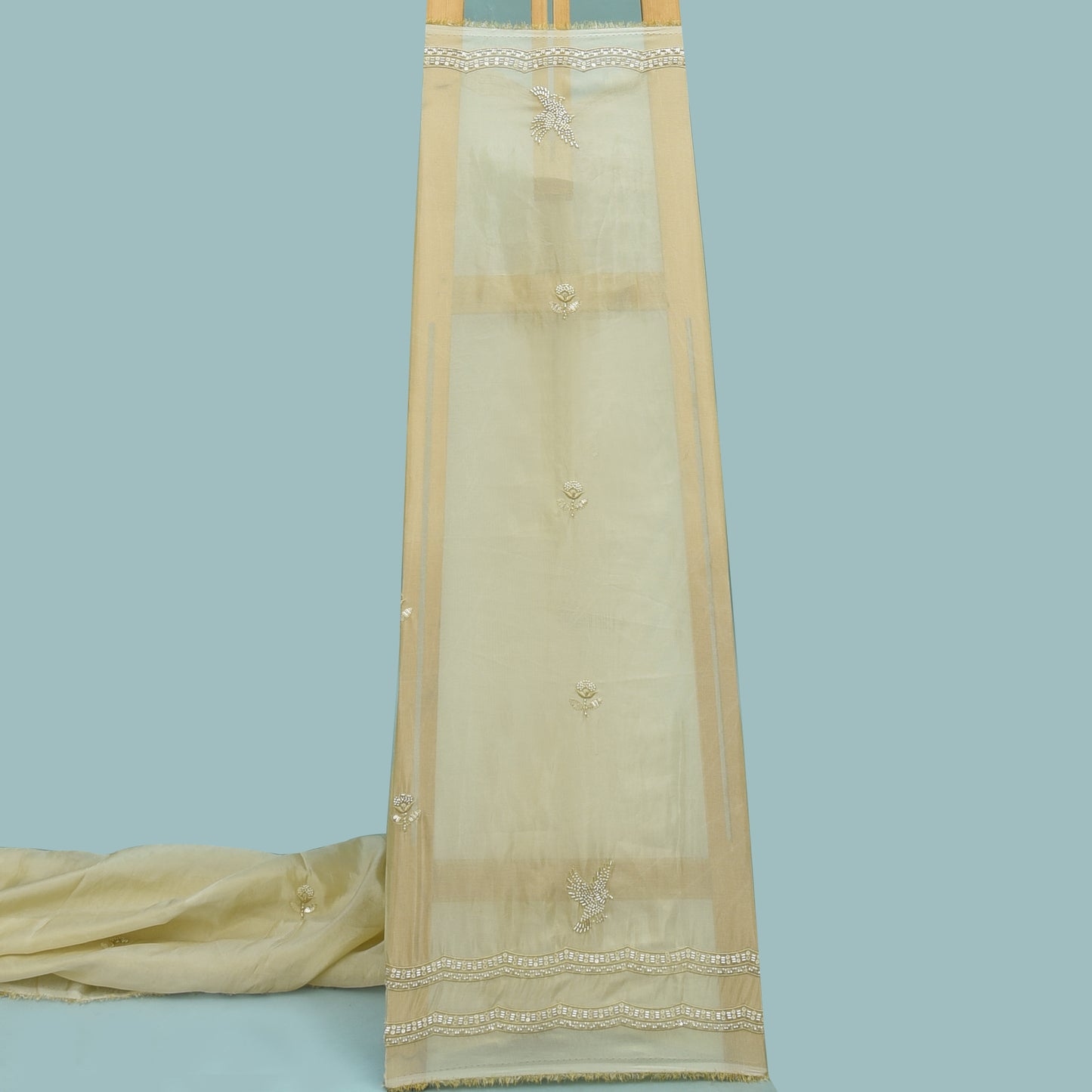 Dyeable Tissue Embroidery Fabric