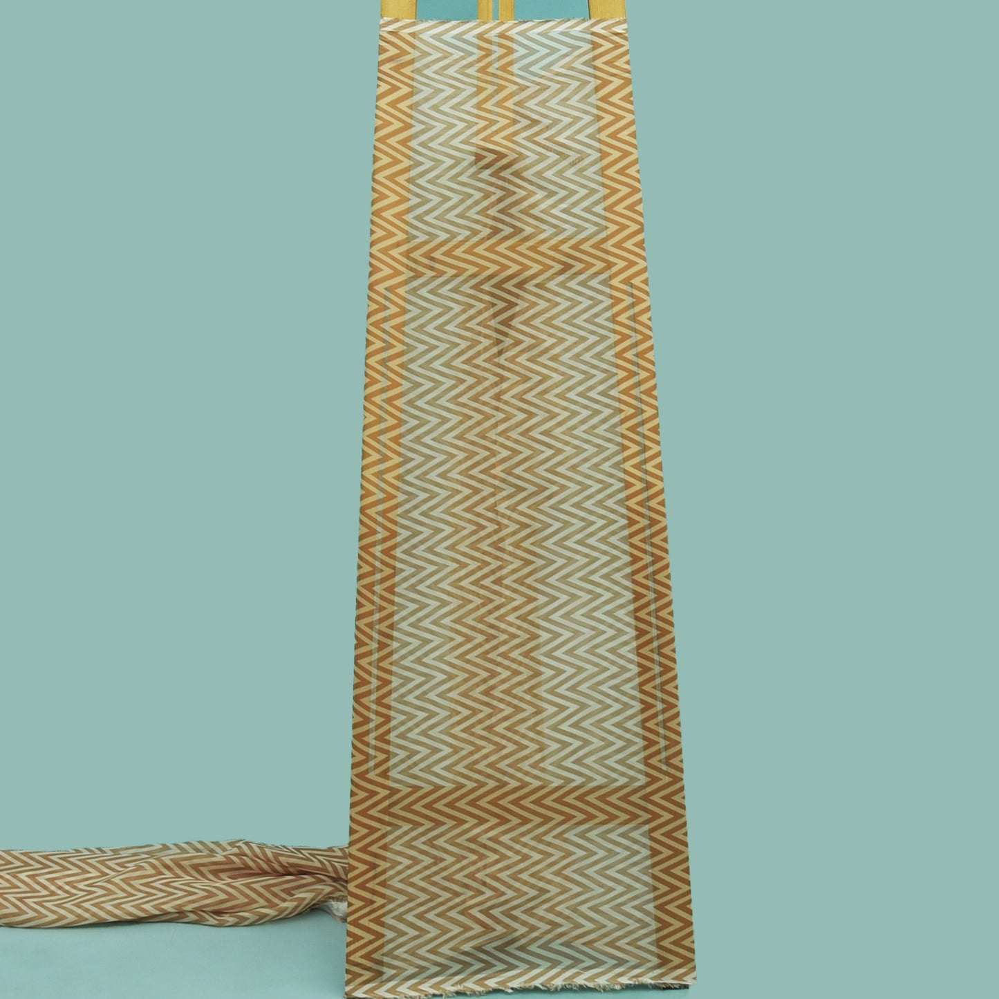 Multicolor Organza Print Fabric