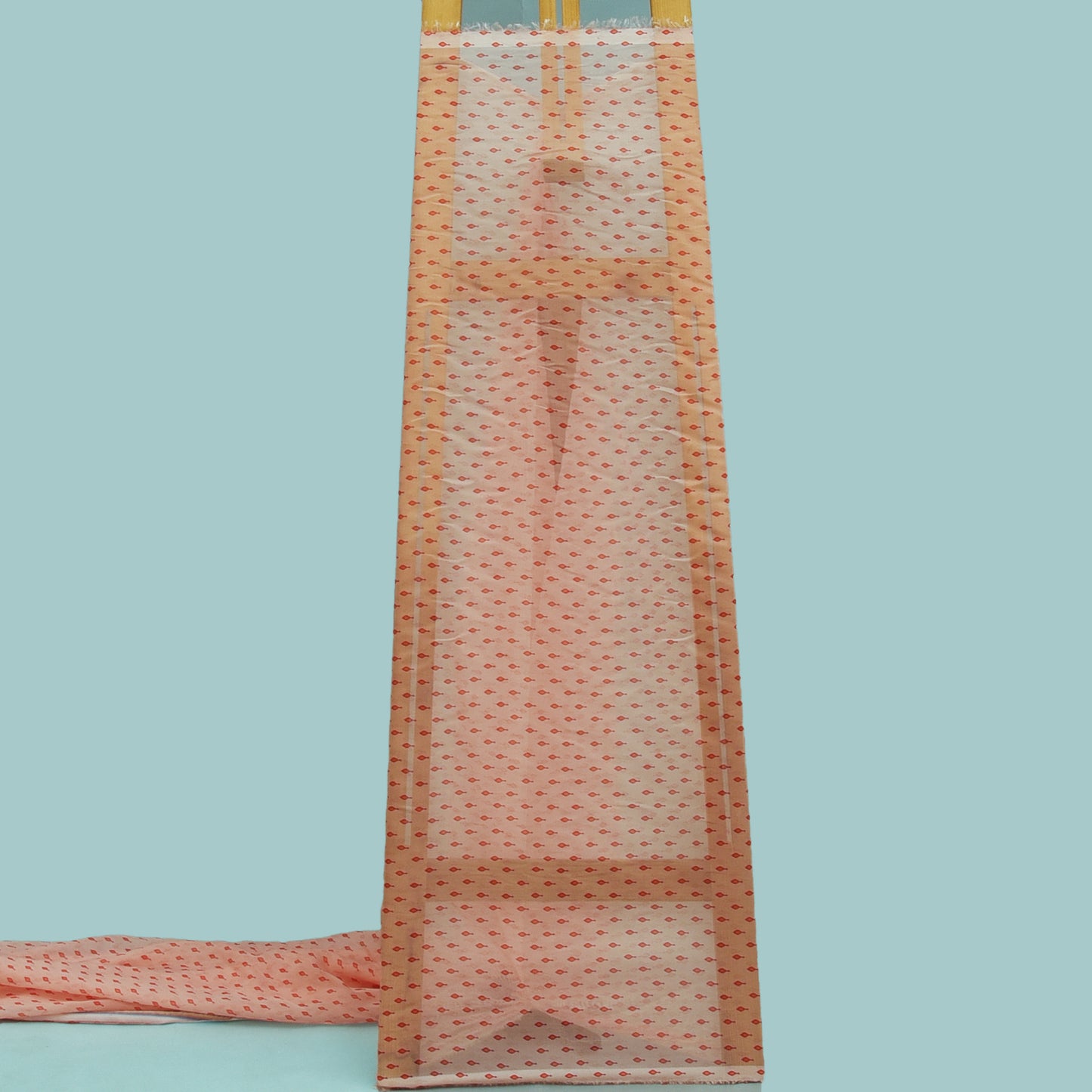 Multicolor Organza Print Fabric