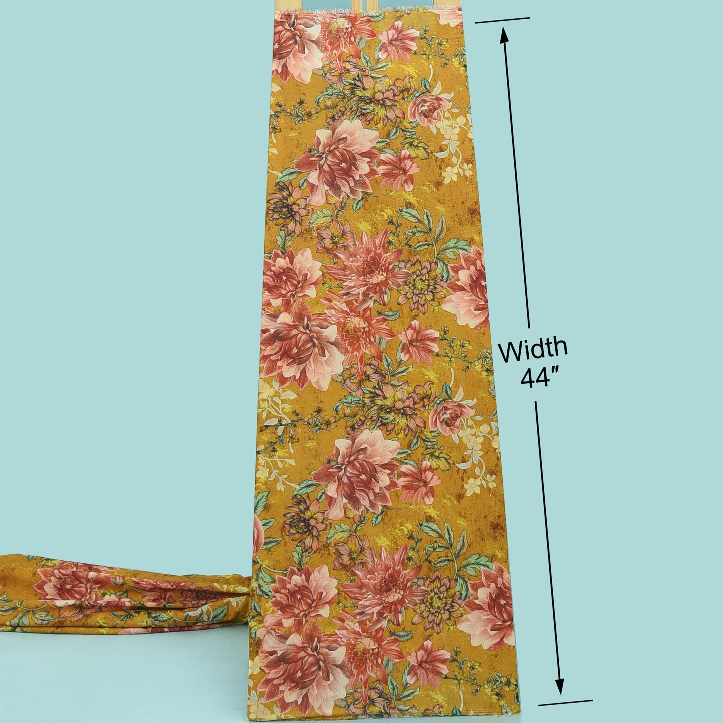 Floral Cotton Digital Print Fabric