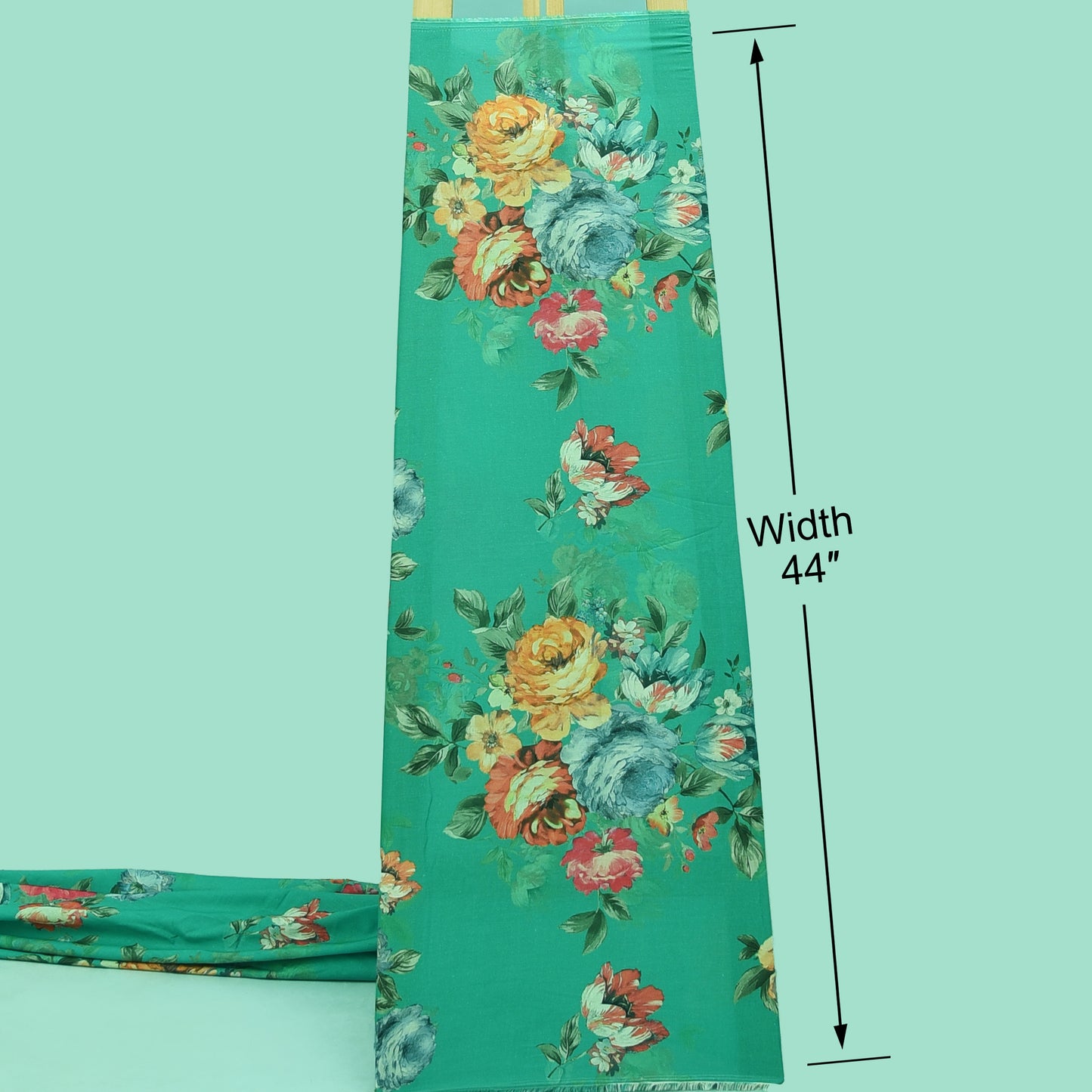Floral Cotton Digital Print Fabric