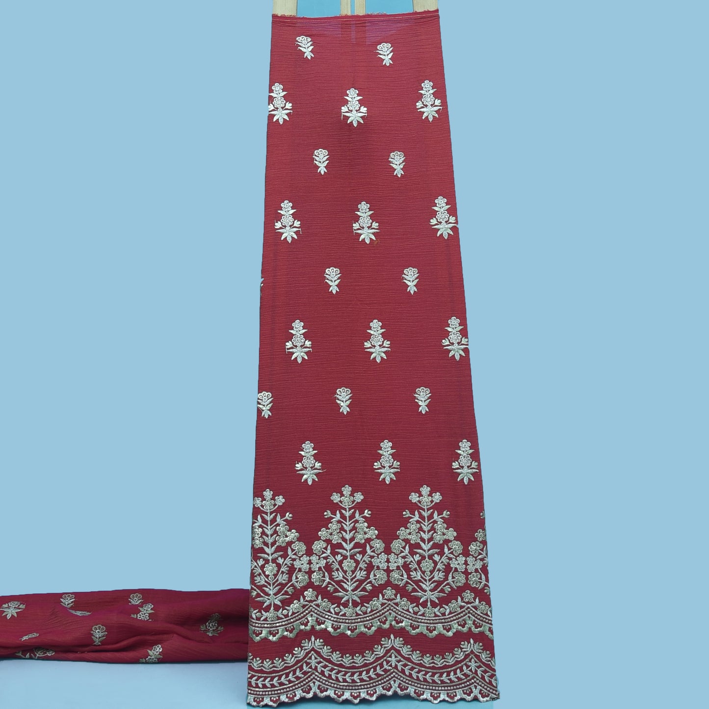 Crush Tissue Embroidery Fabric