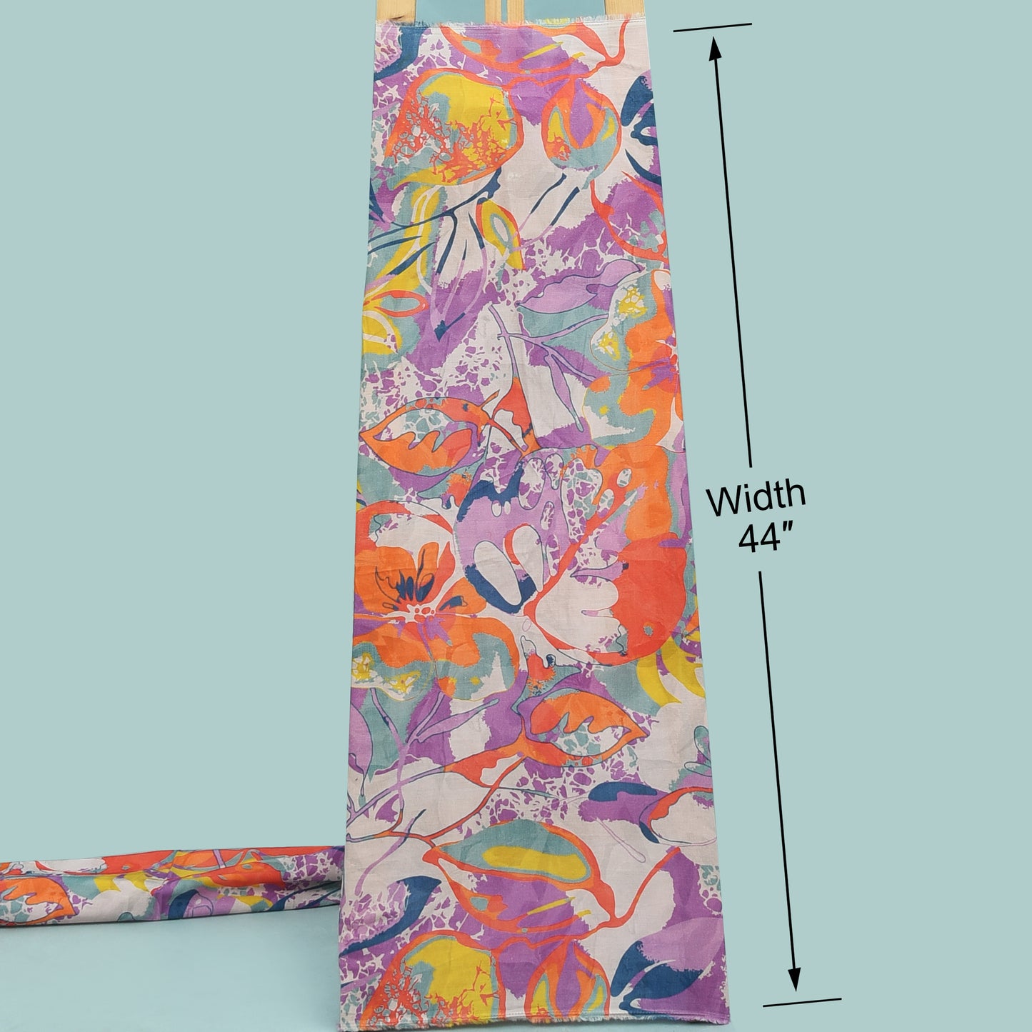 Multicolor Cotton Digital Print Fabric