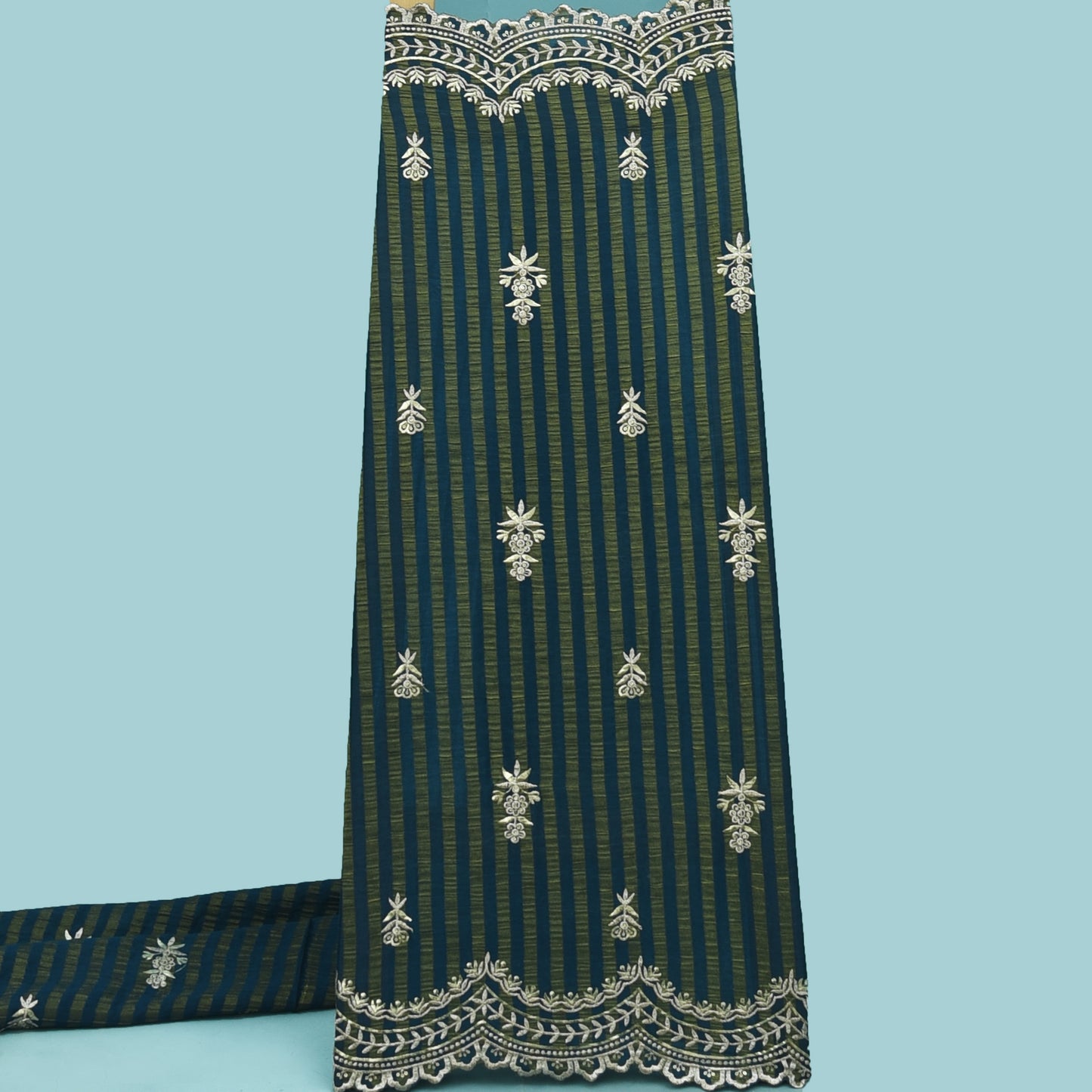 Crush Tissue Embroidery Fabric