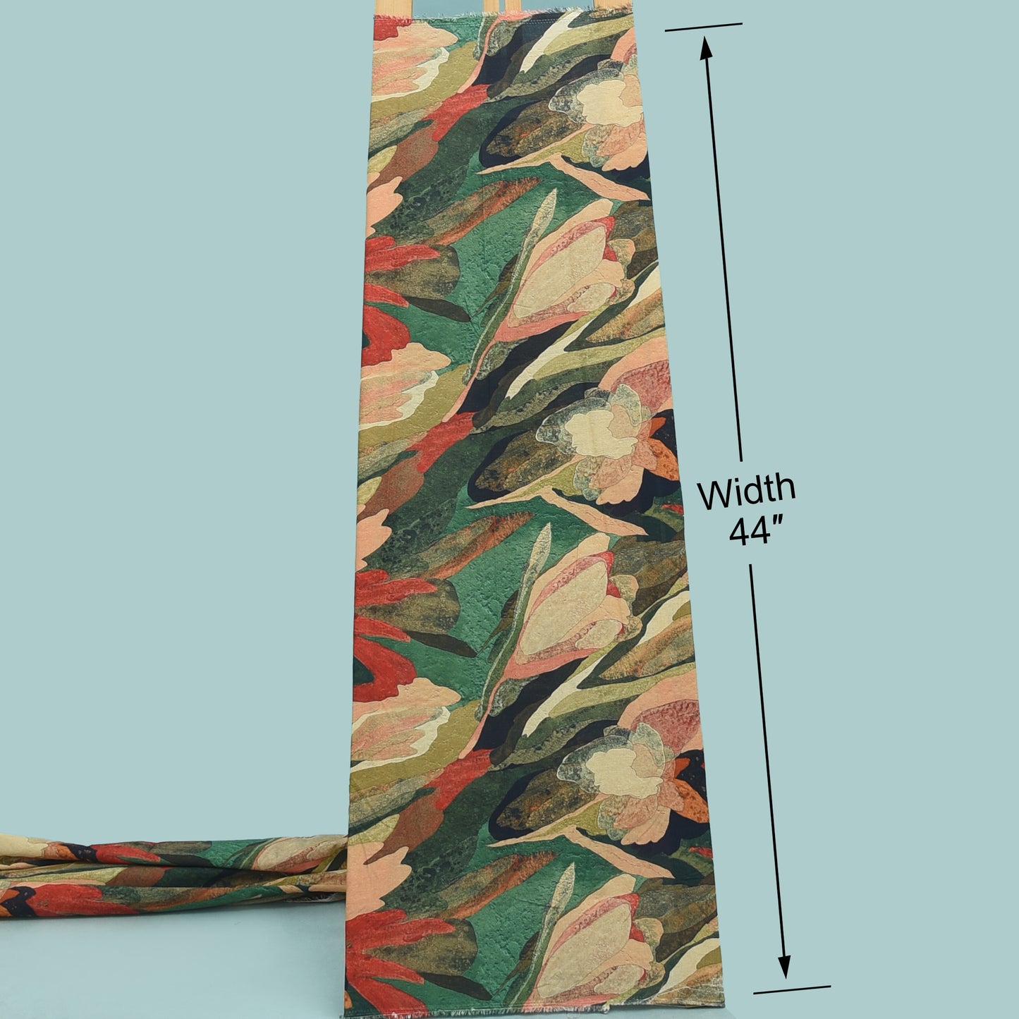 Multicolor Cotton Digital Print Fabric