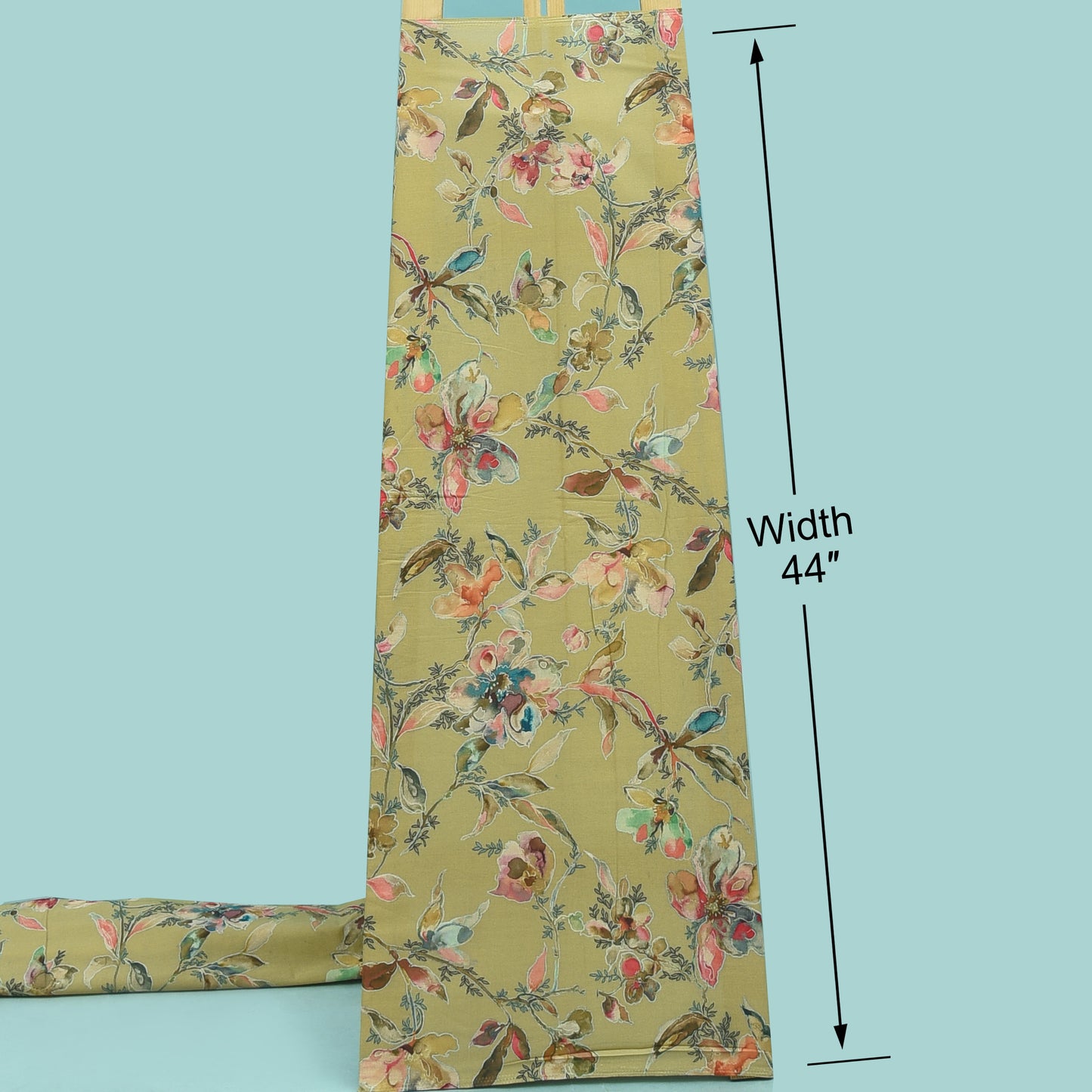 Multicolor Cotton Digital Print Fabric