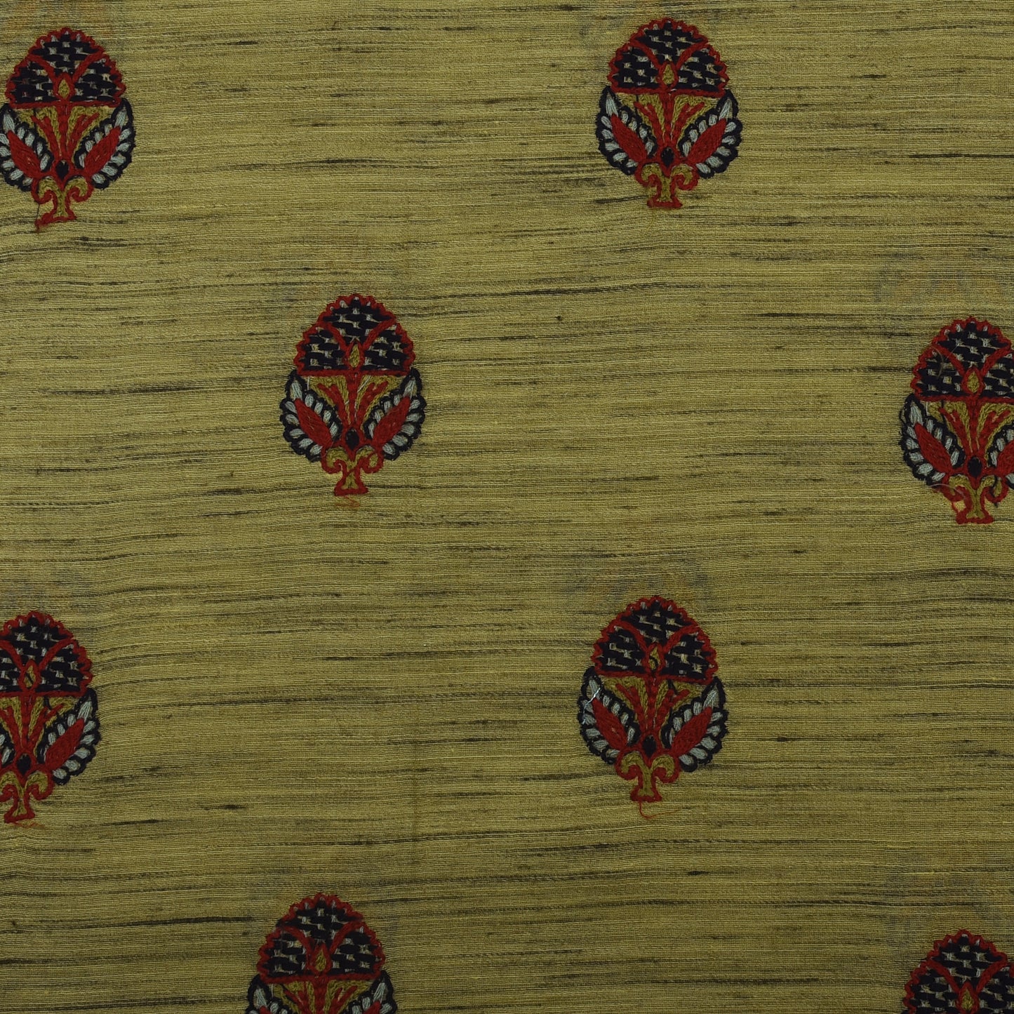 Munga Silk Embroidery Fabric