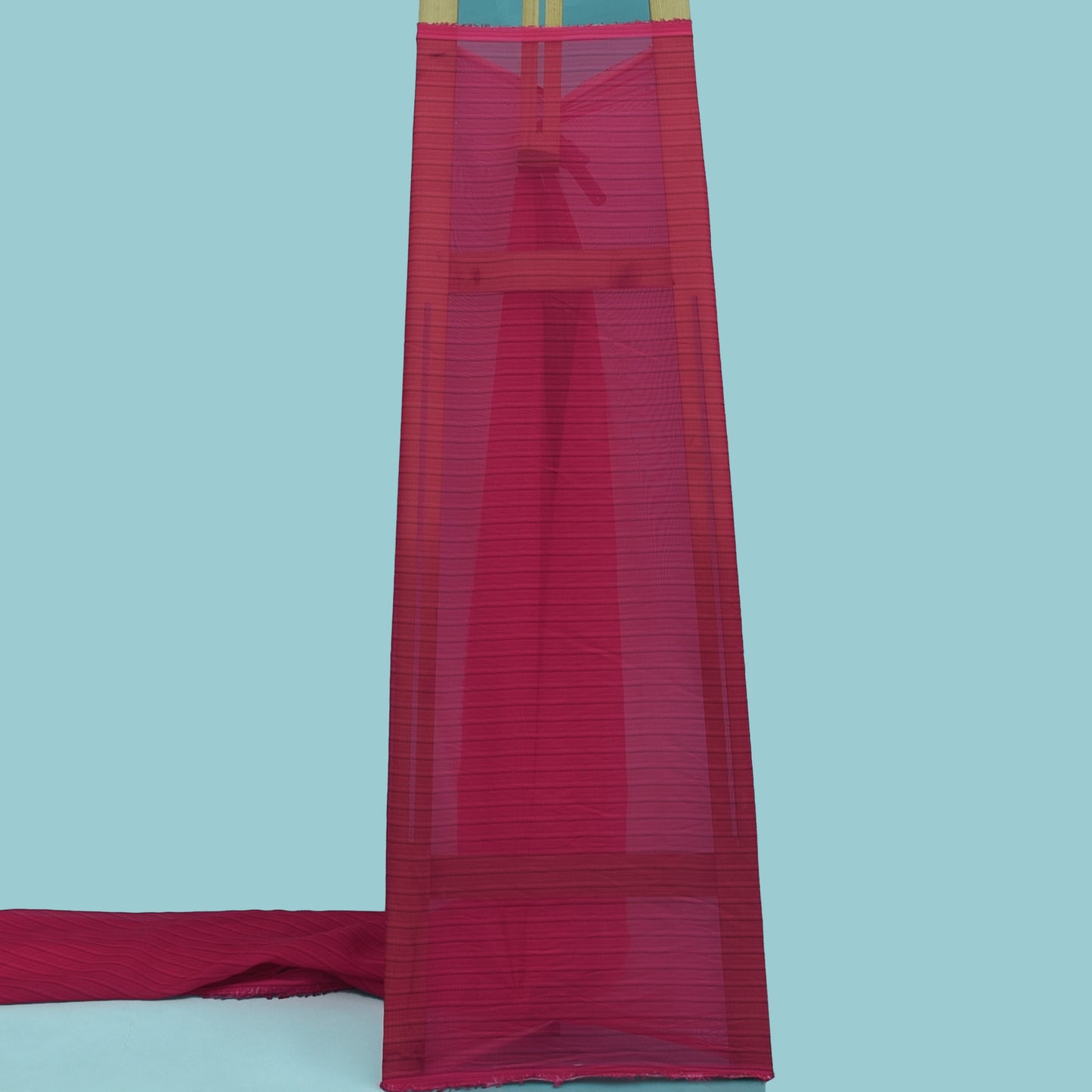 Multicolor Organza Print Fabric